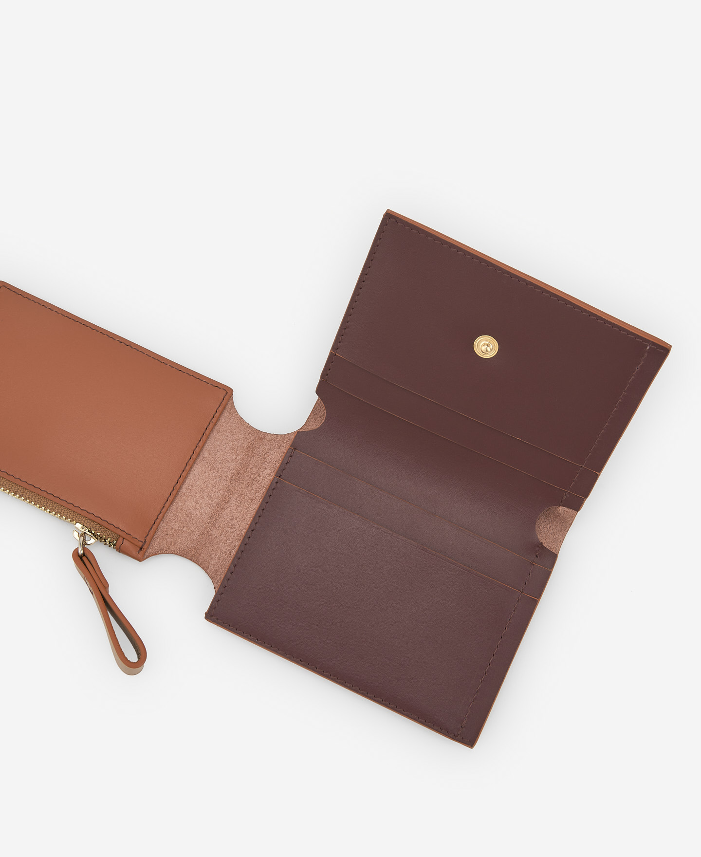 Portefeuille pliable en cuir responsable image number 2