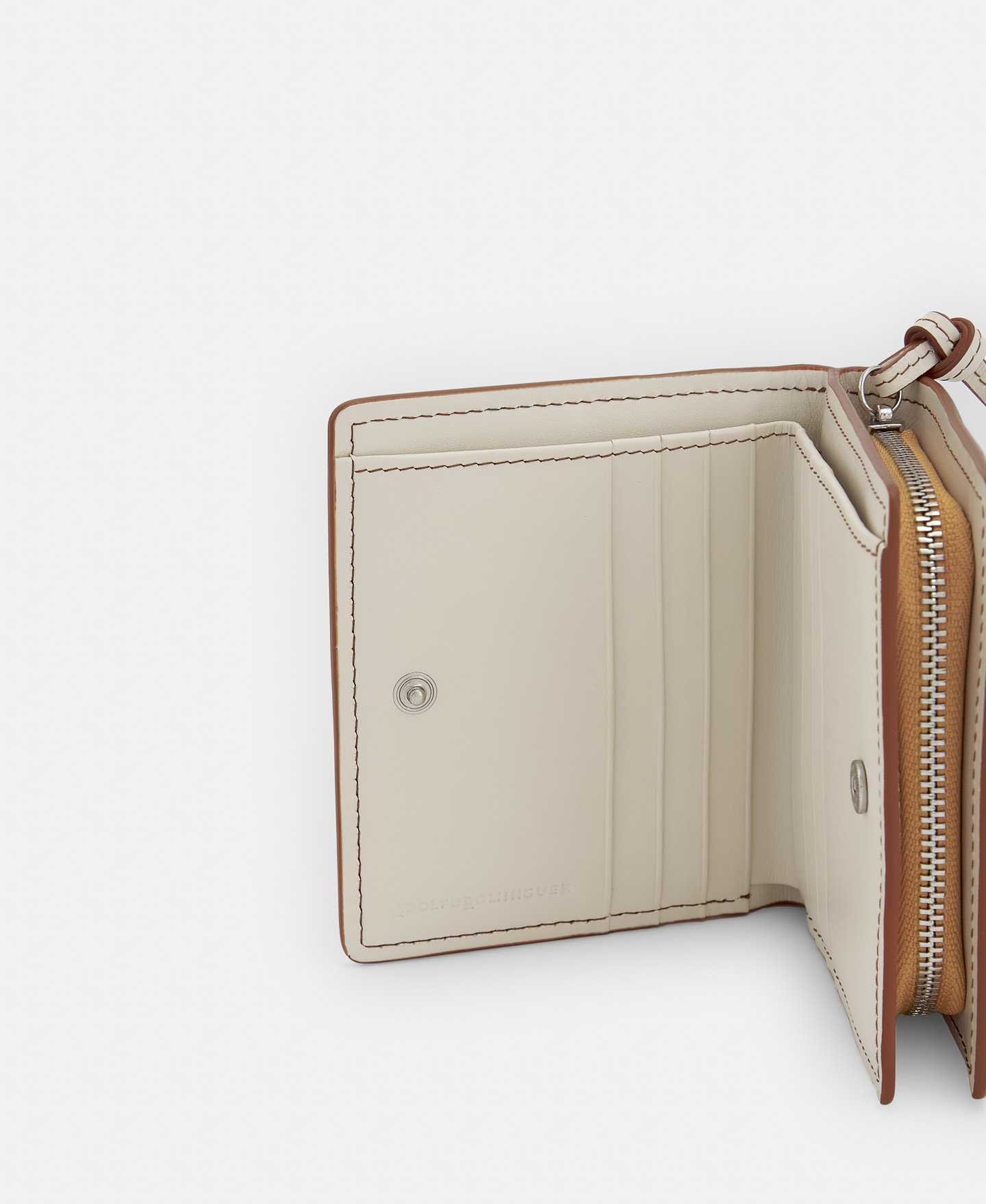 Braided vachetta wallet image number 2