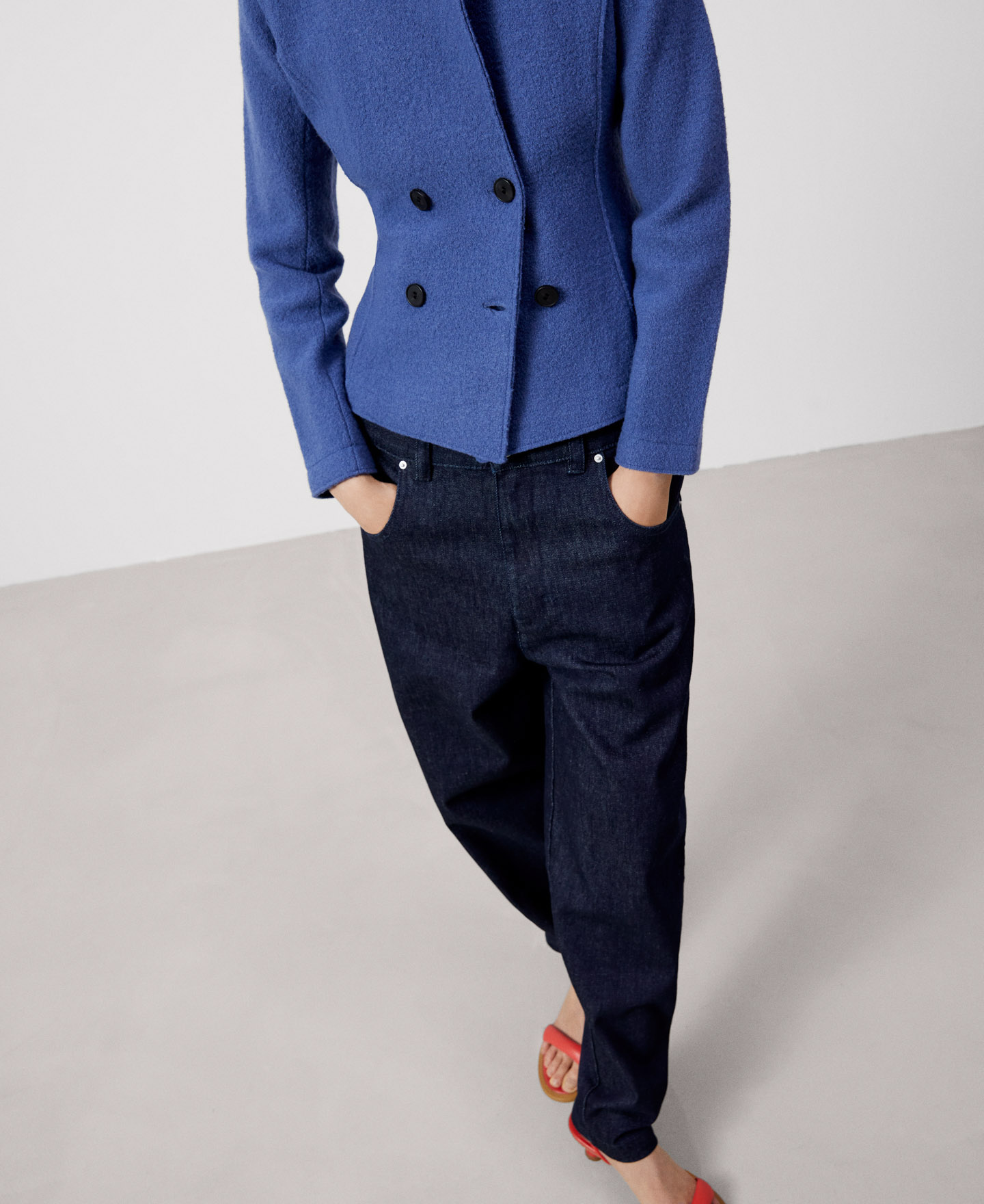 Chaqueta en lana merino image number 3