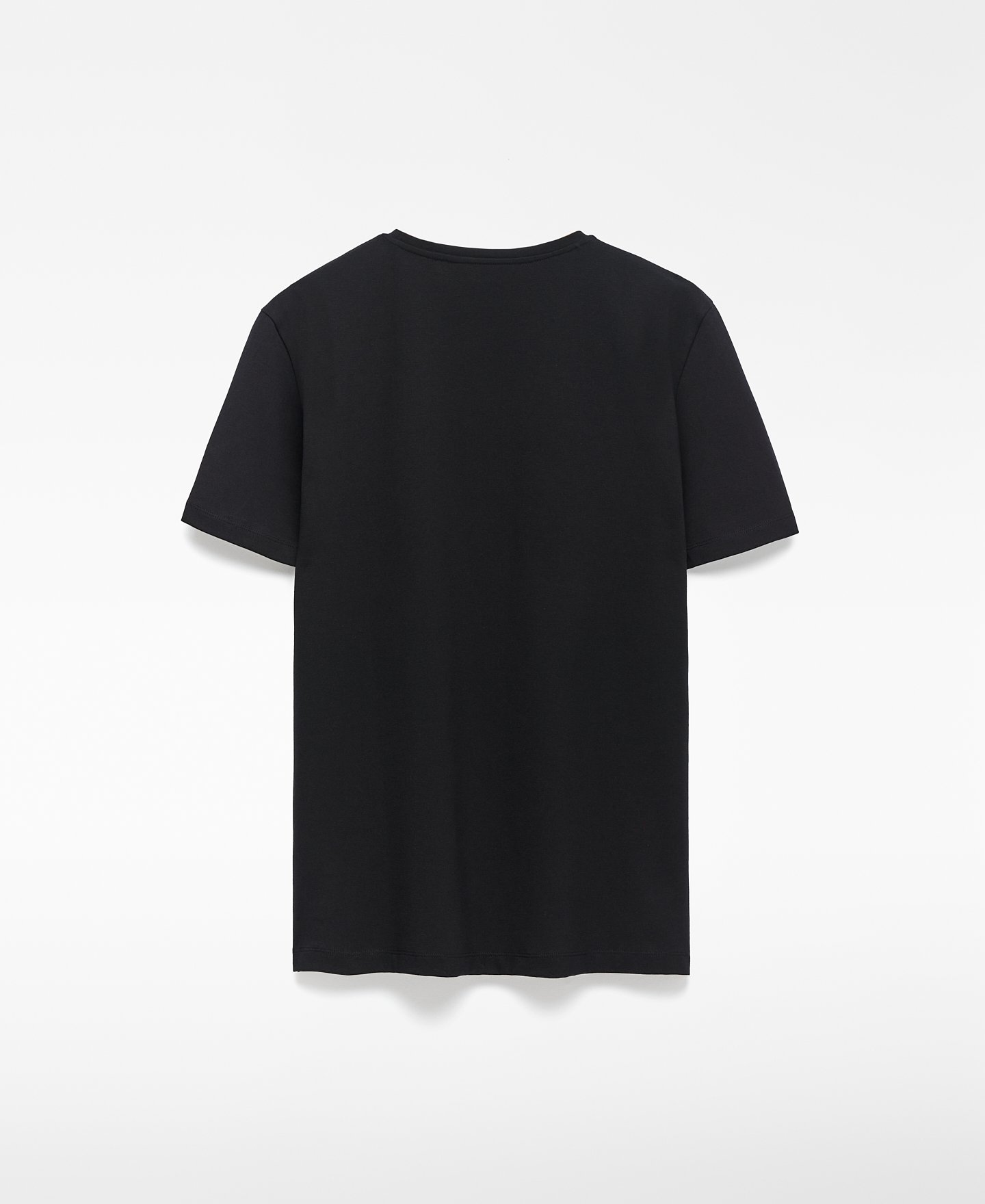 Organic cotton slim fit T-shirt man image number 1