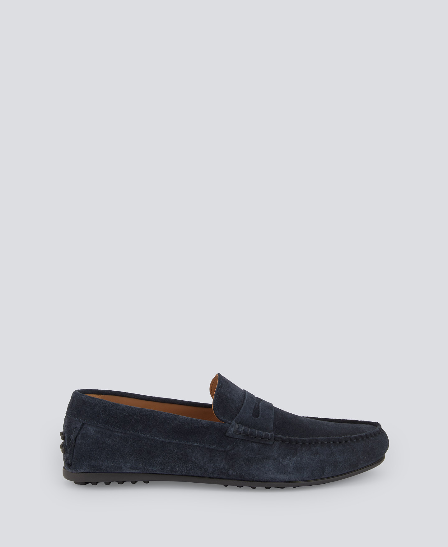 Suede loafers man image number 0