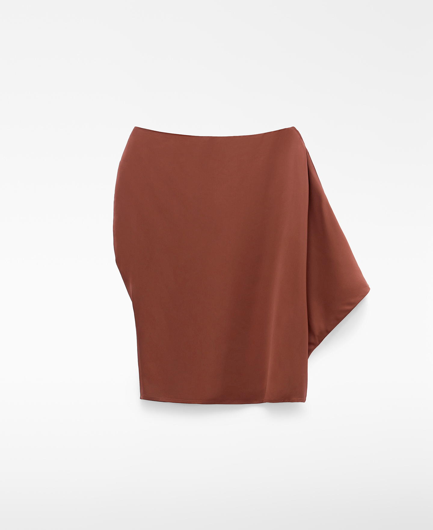 Boat neckline asymmetric top image number 7