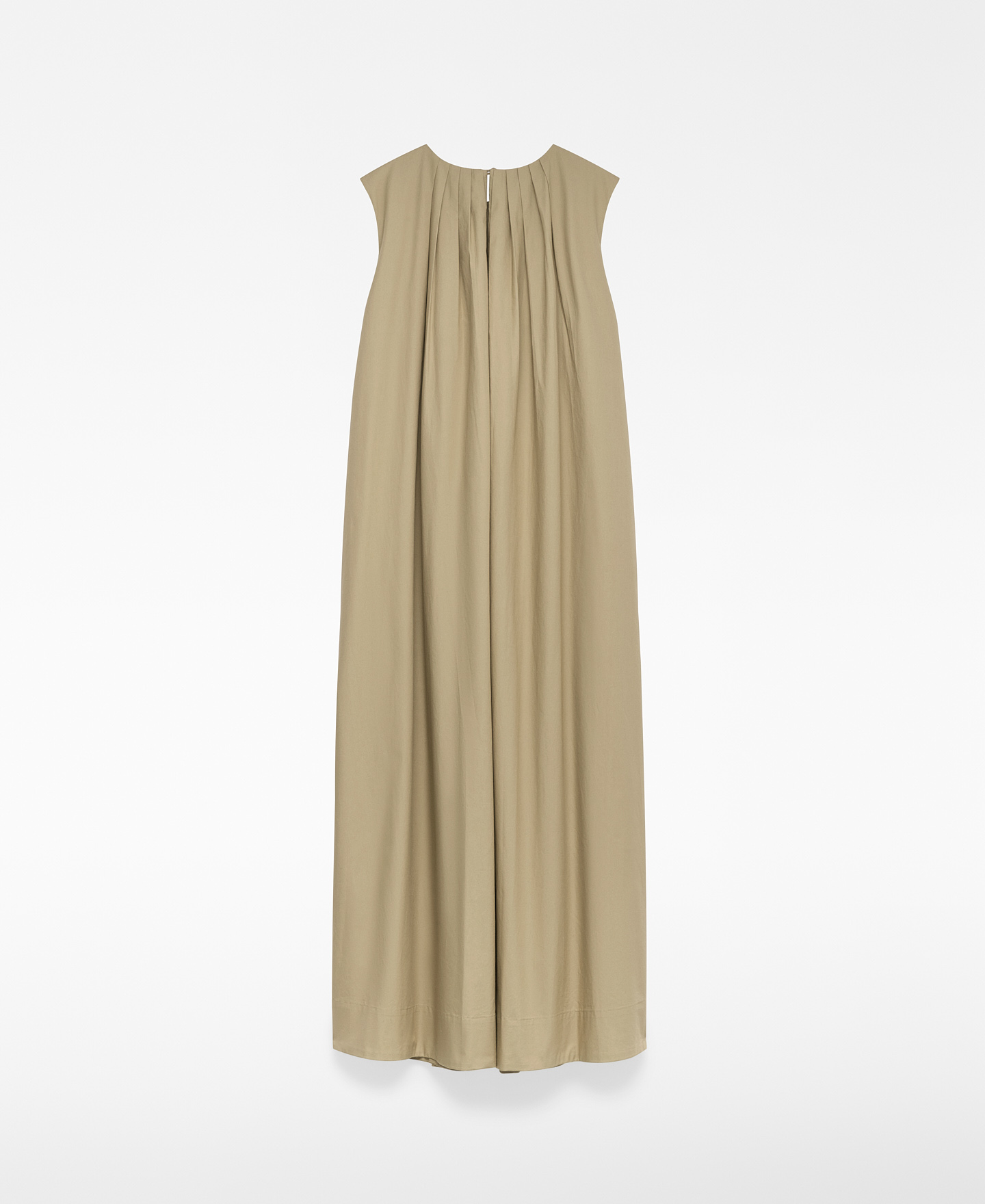 Pleated dress with chain detail woman image number 7