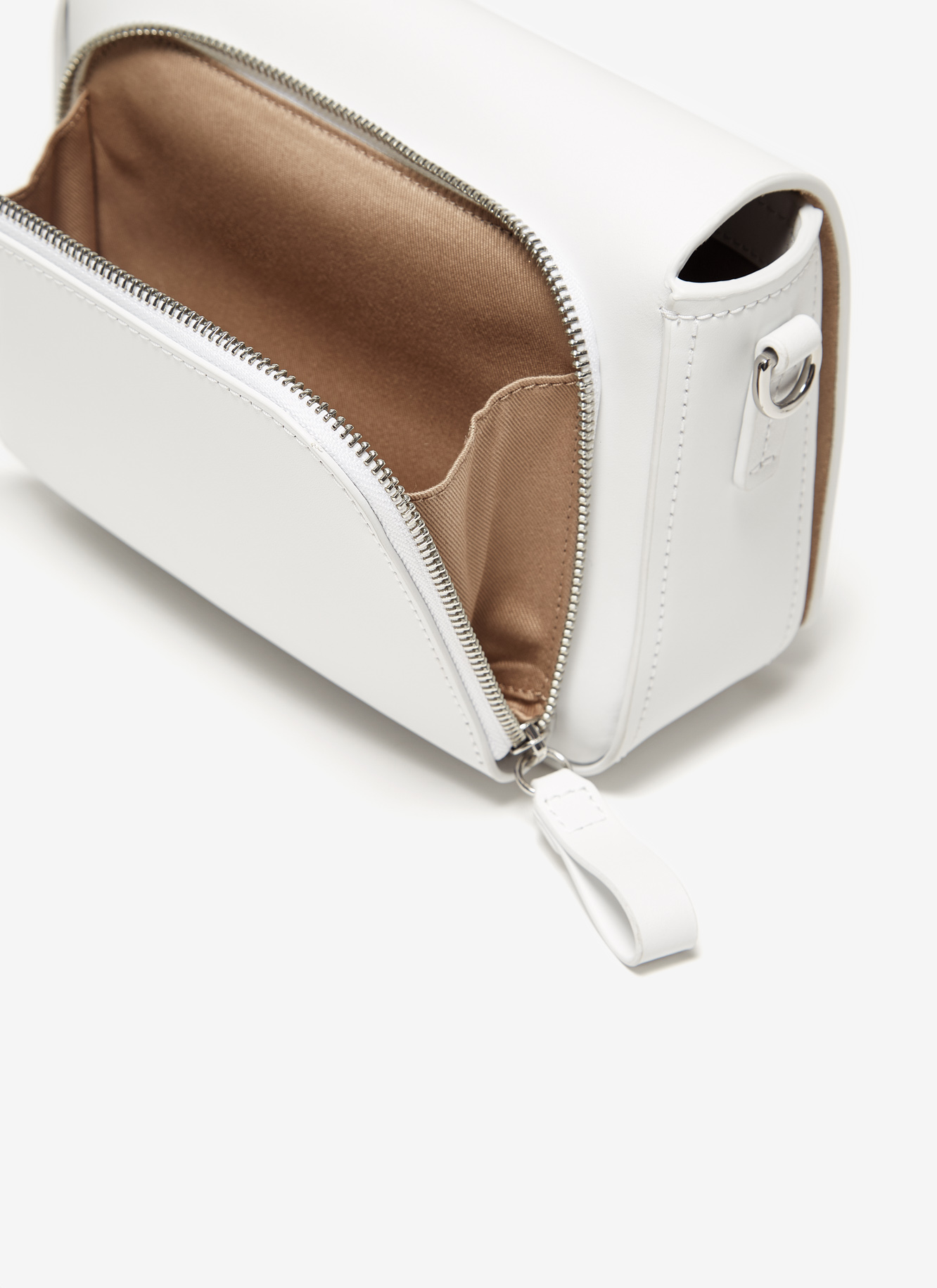 Vachetta leather flap bag image number 1