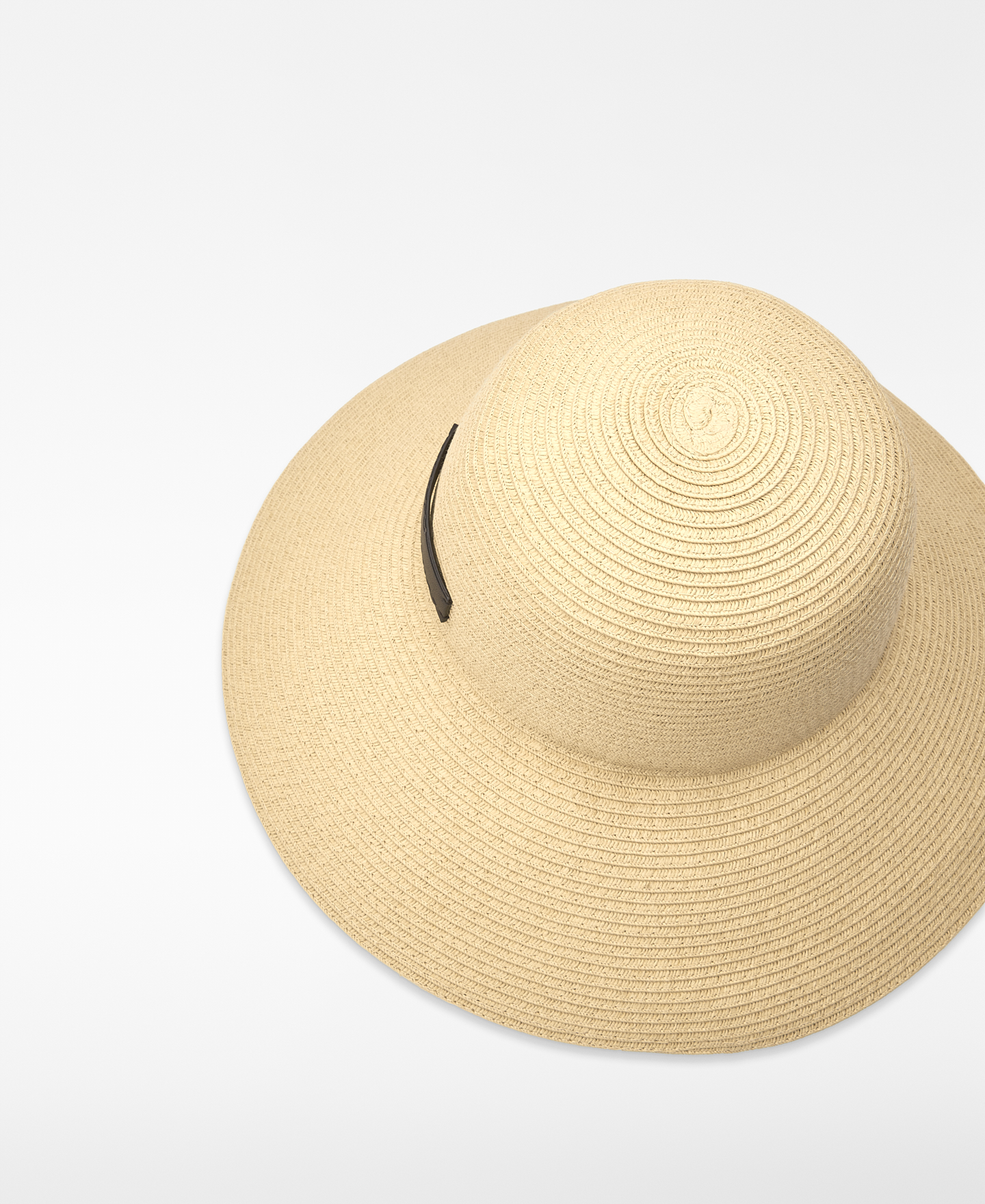 Chapeau Pamela à larges bords en papier femme image number 2