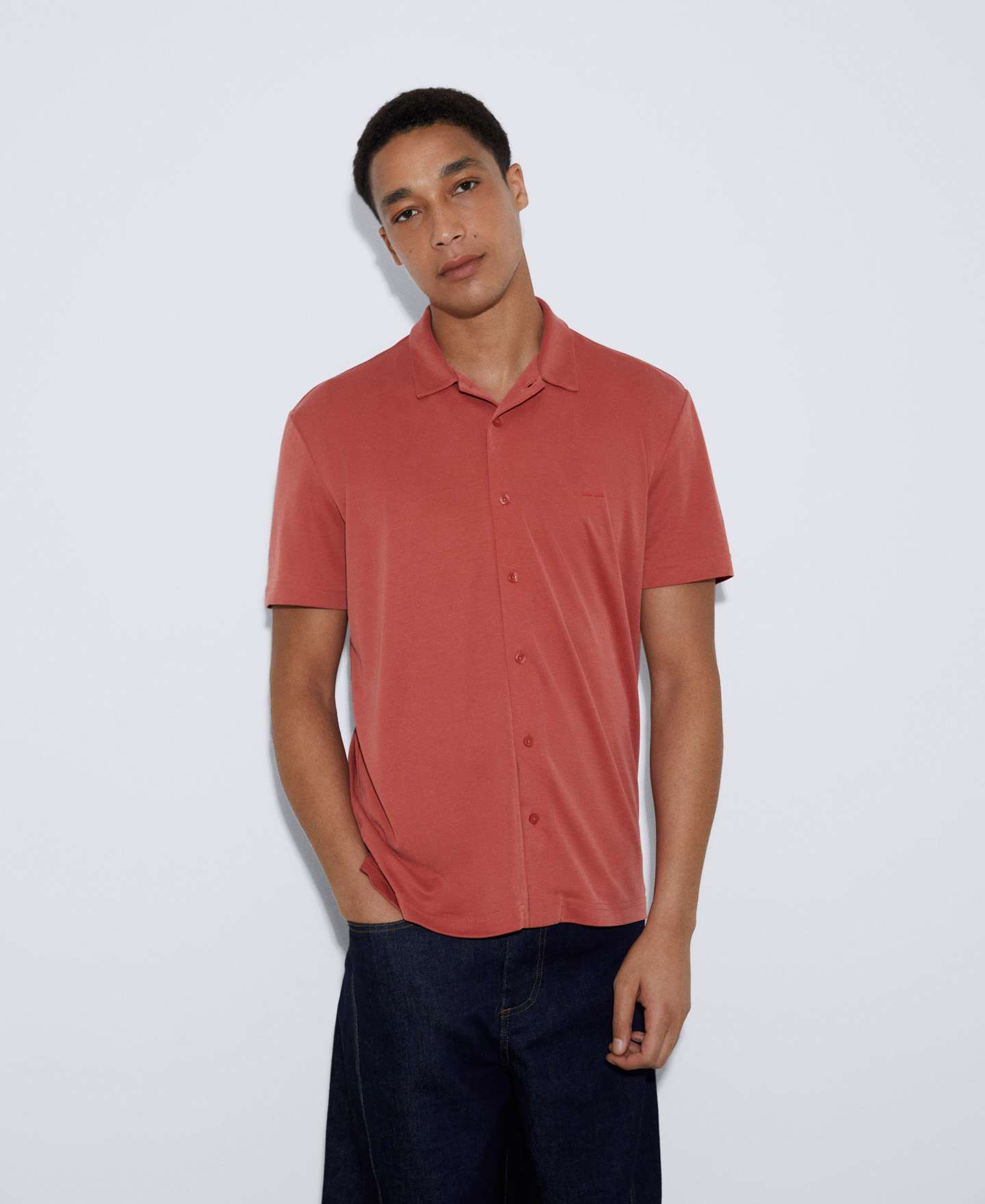 Responsible modal polo shirt image number 0