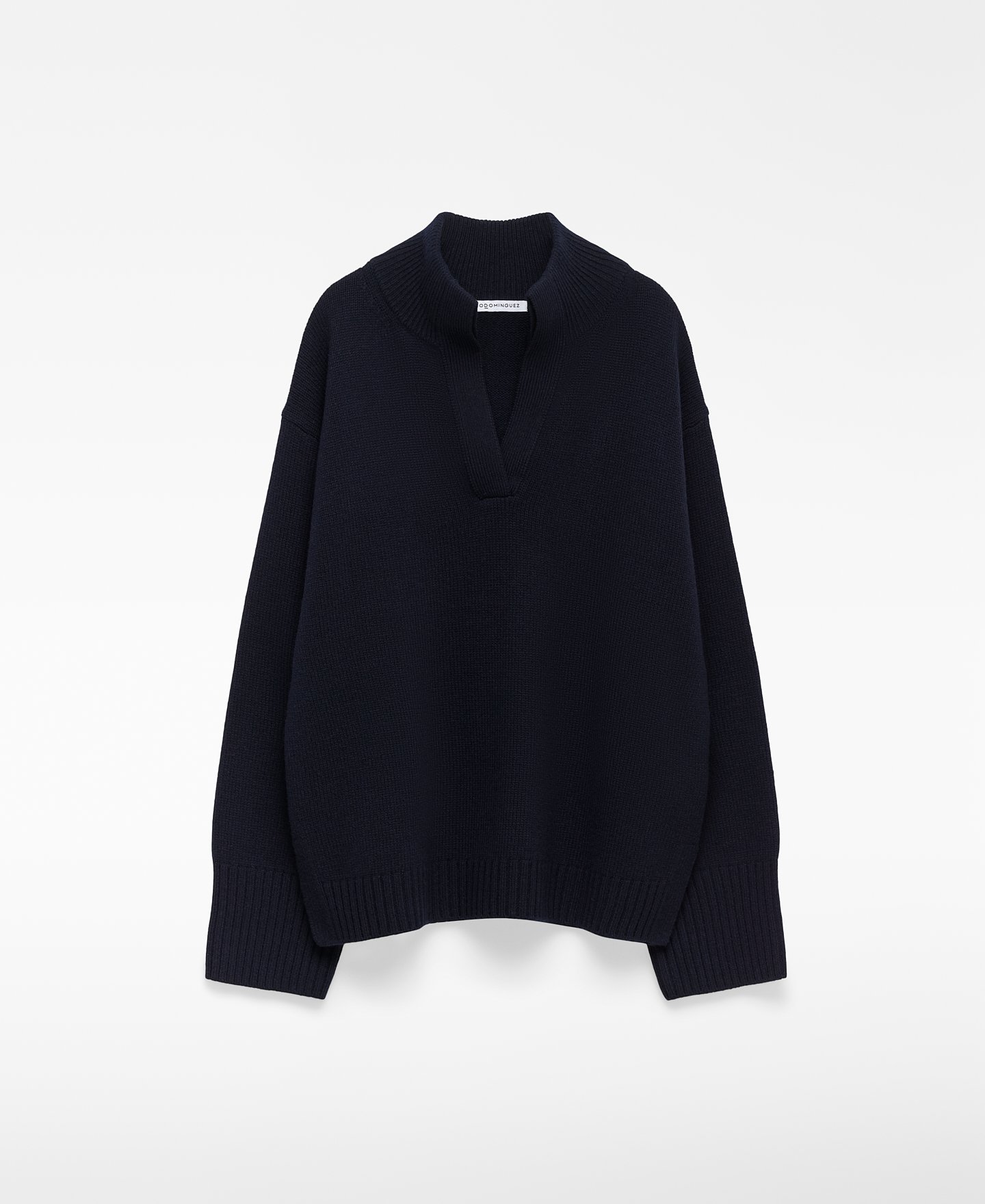 Pull à col cheminée en laine mérinos pour femme image number 4