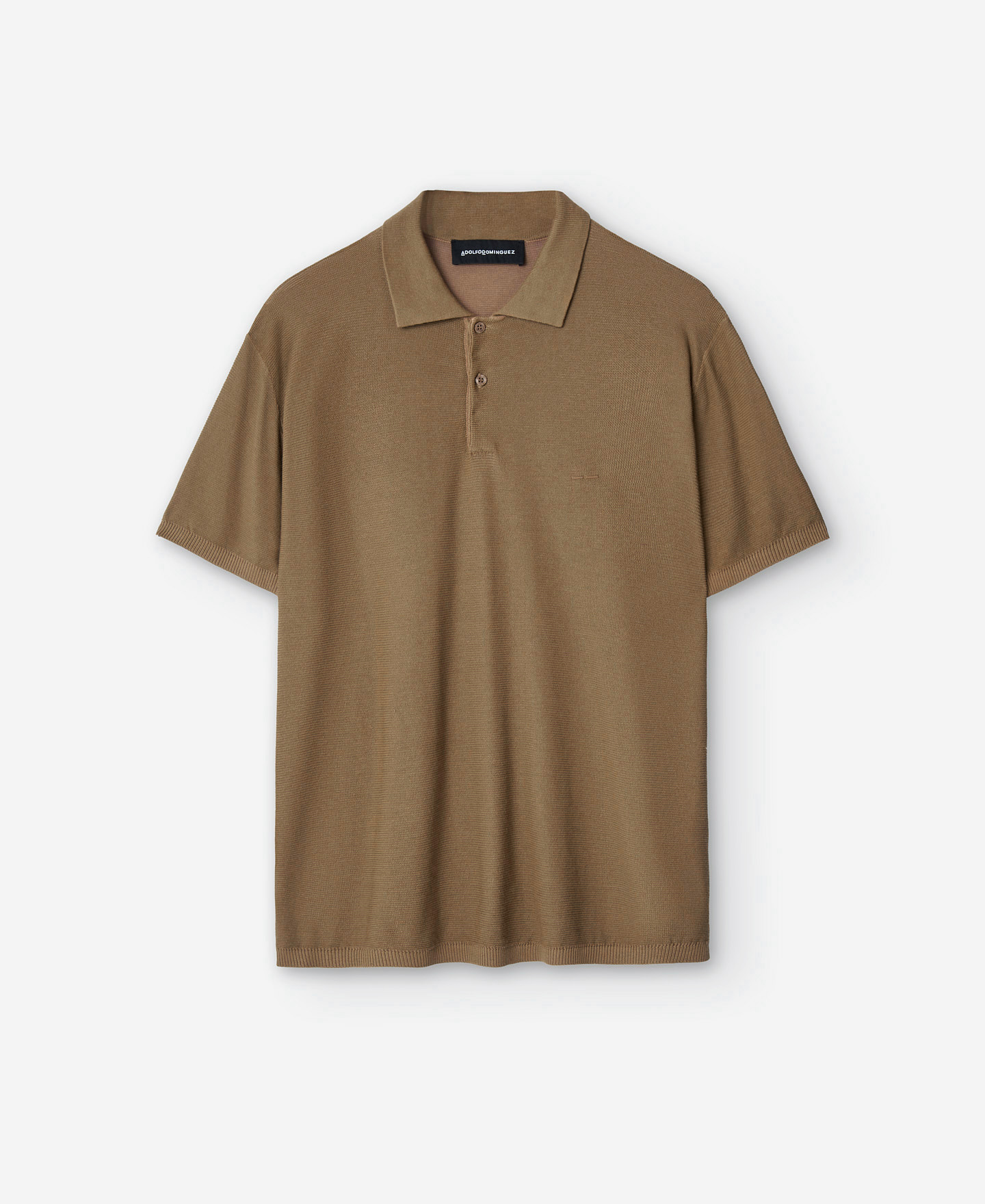 Cotton and viscose regular polo shirt image number 4