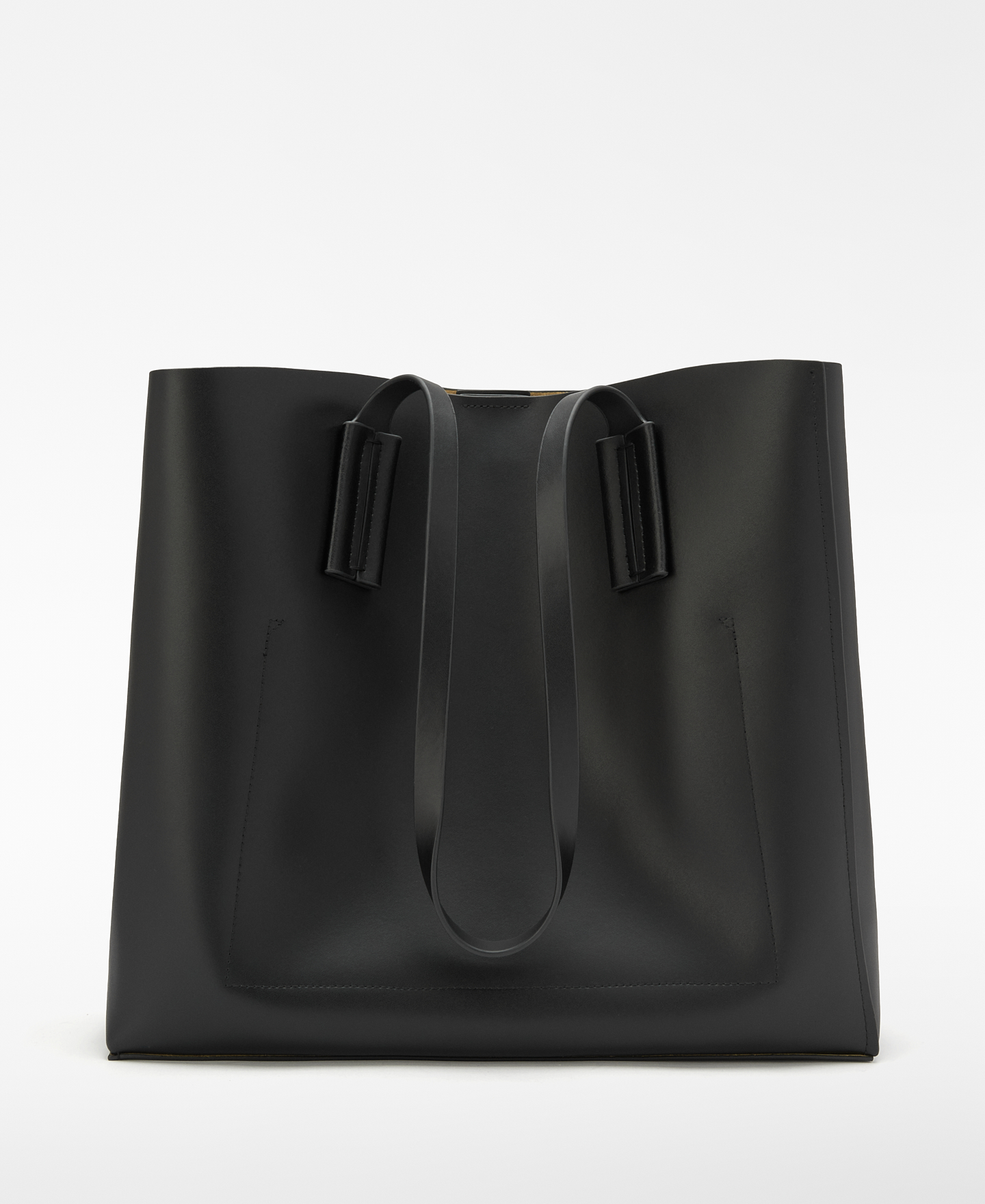 Shopper horizontal Mica piel image number 1