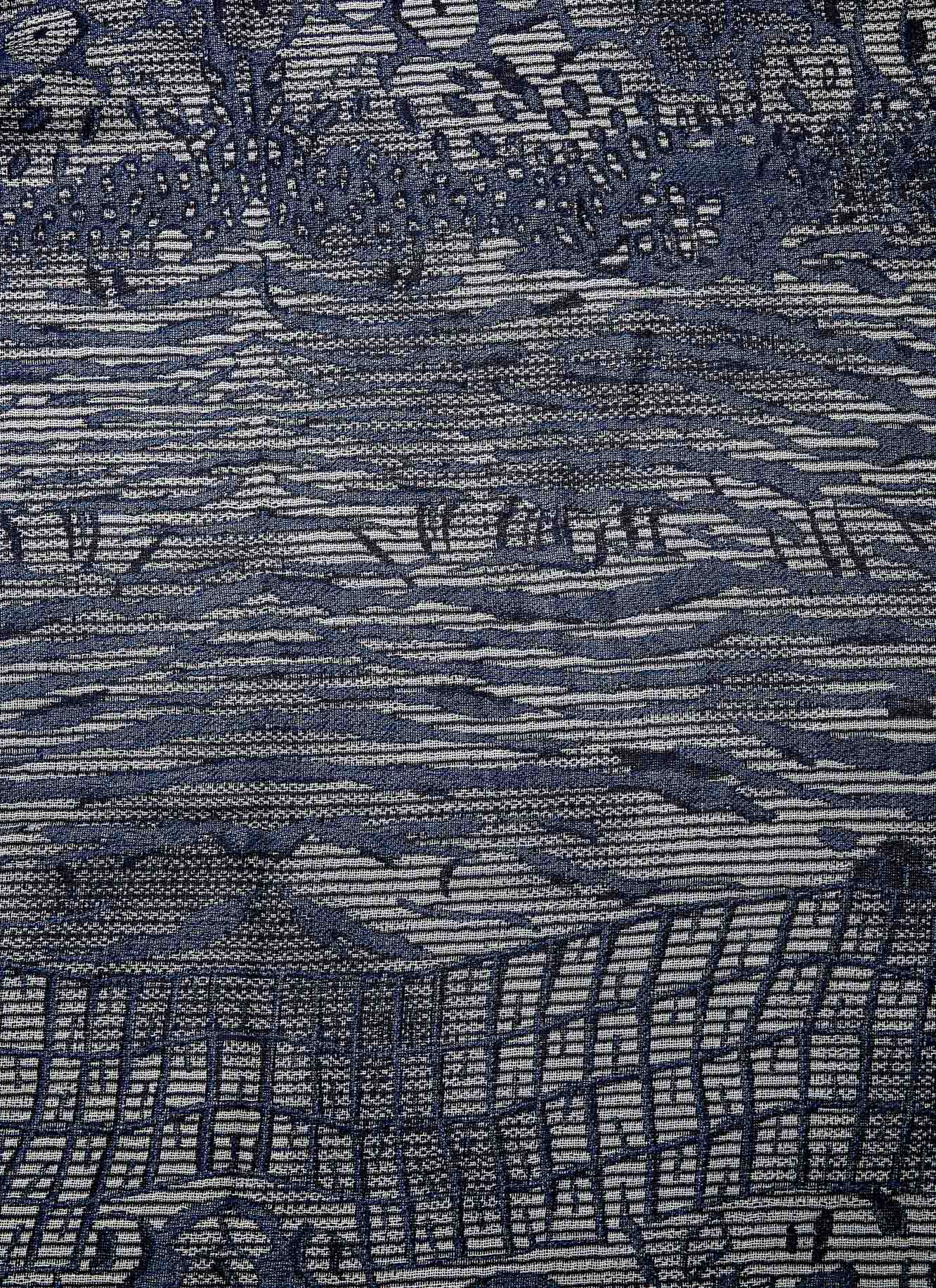 Foulard en jacquard estampado image number 3
