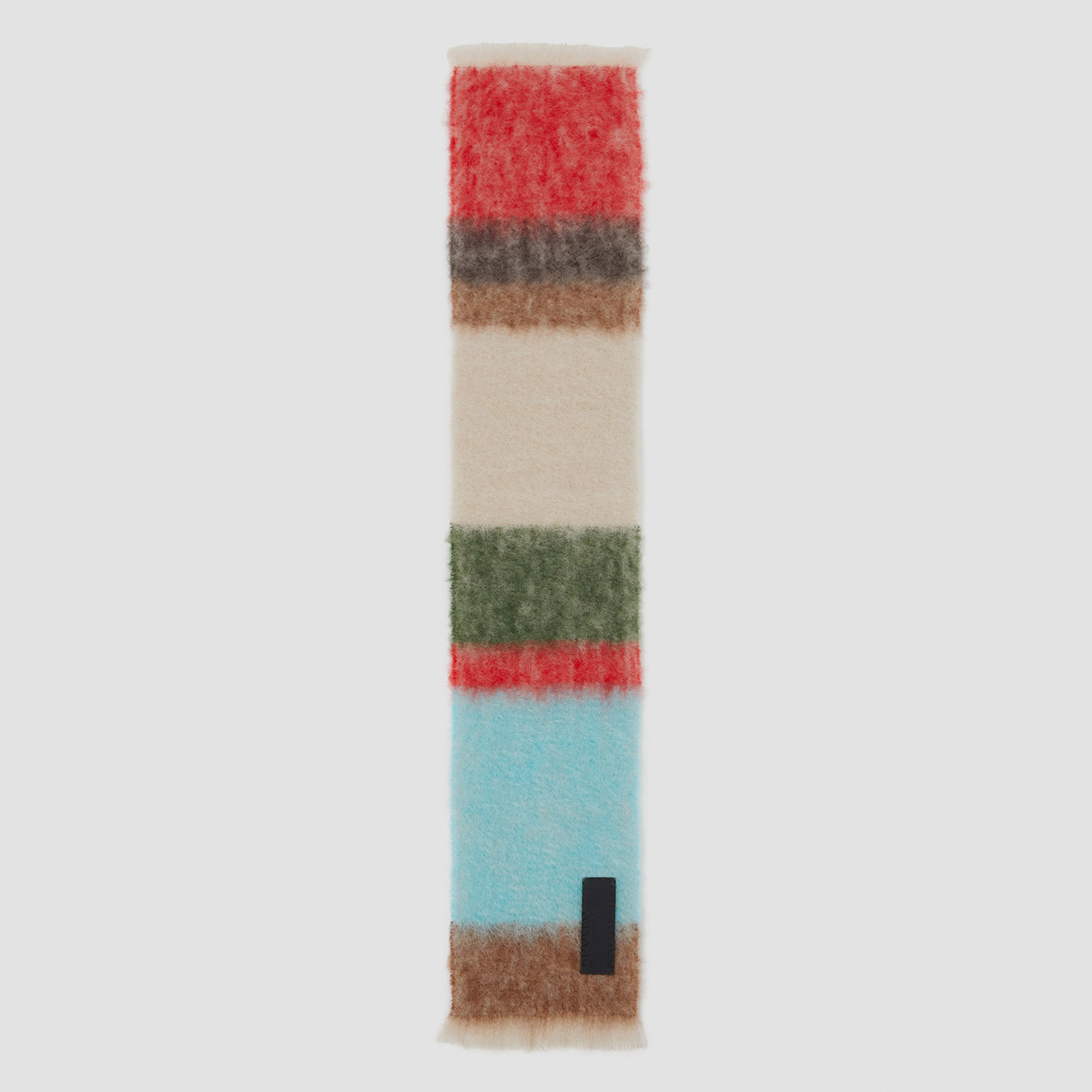 Bufanda artesana estrecha en mohair image number 0
