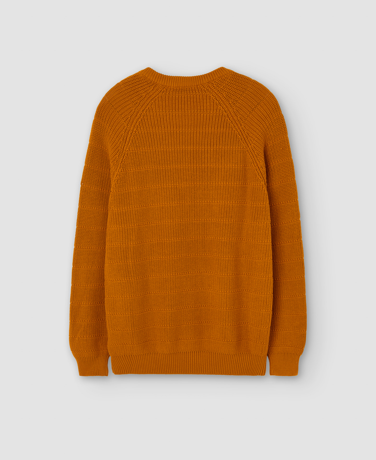 Crew neck organic cotton sweater image number 5