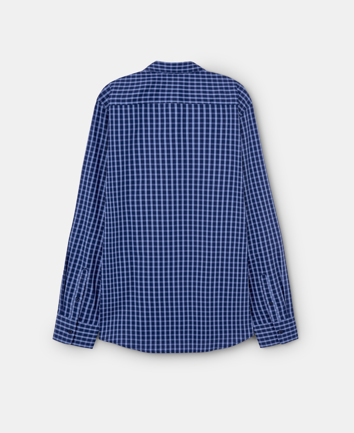 Checked cotton shirt image number 5