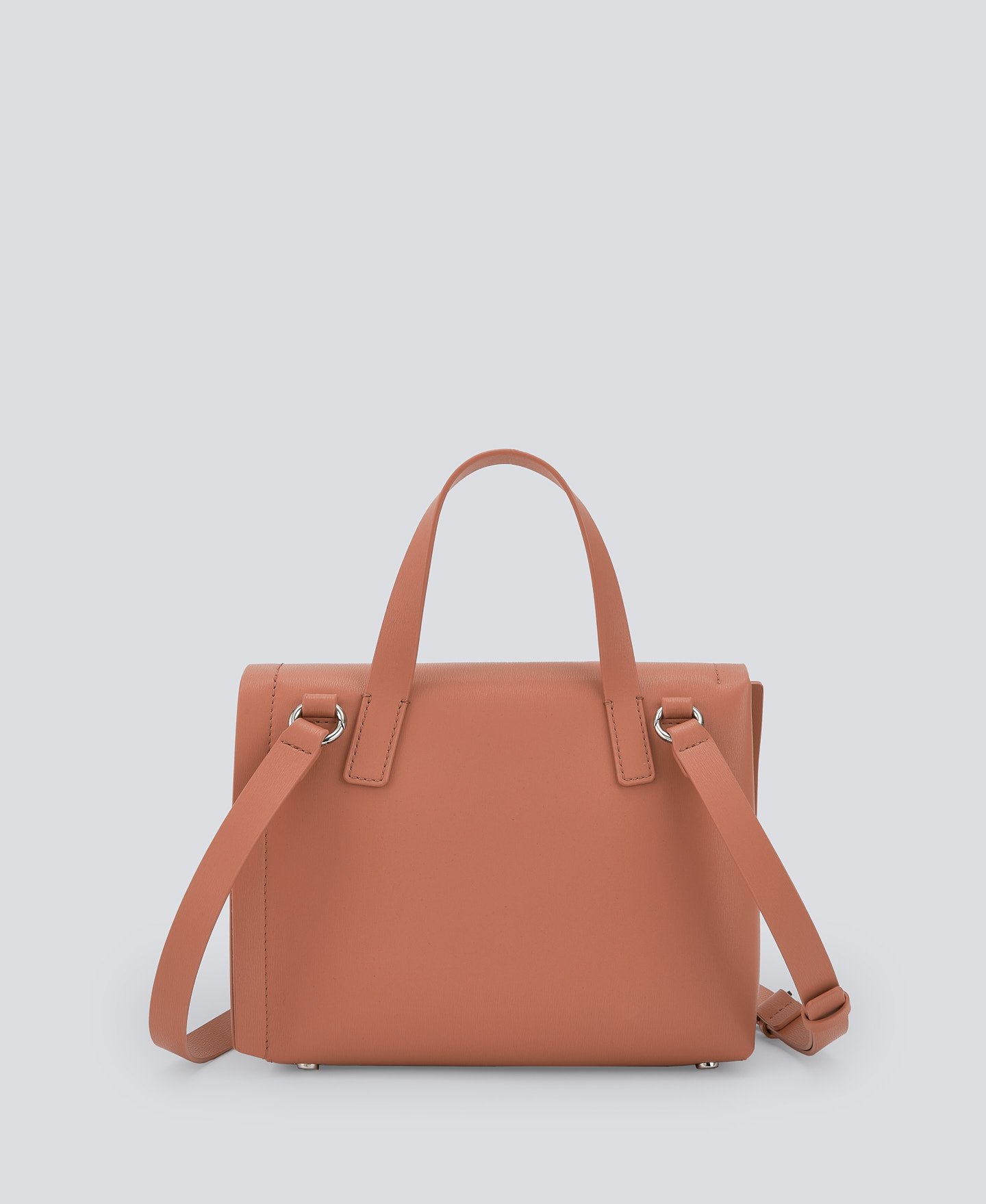 Brown responsible leather bag woman image number 1