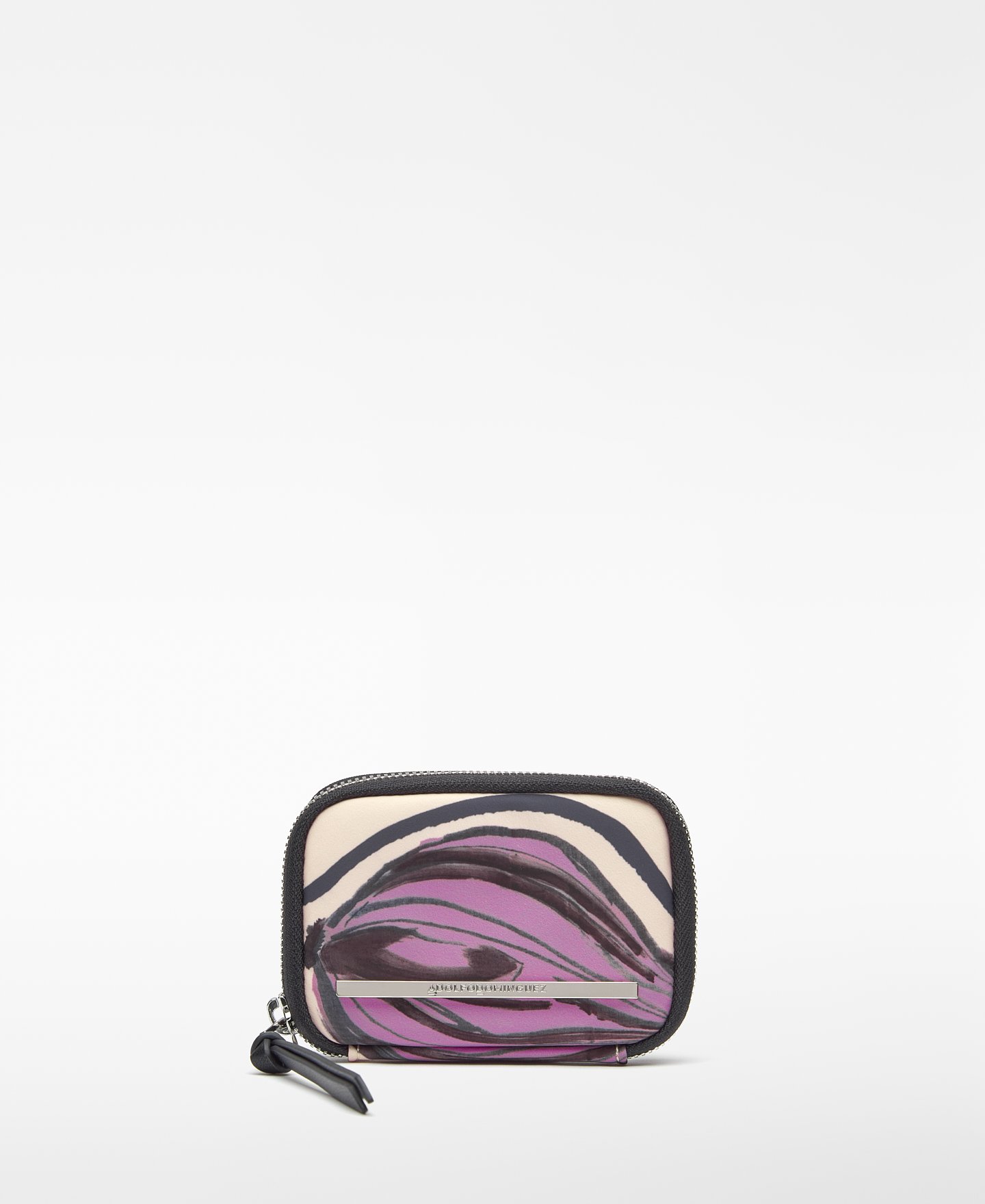 Porta-cart&otilde;es Orion em nylon estampado image number 0