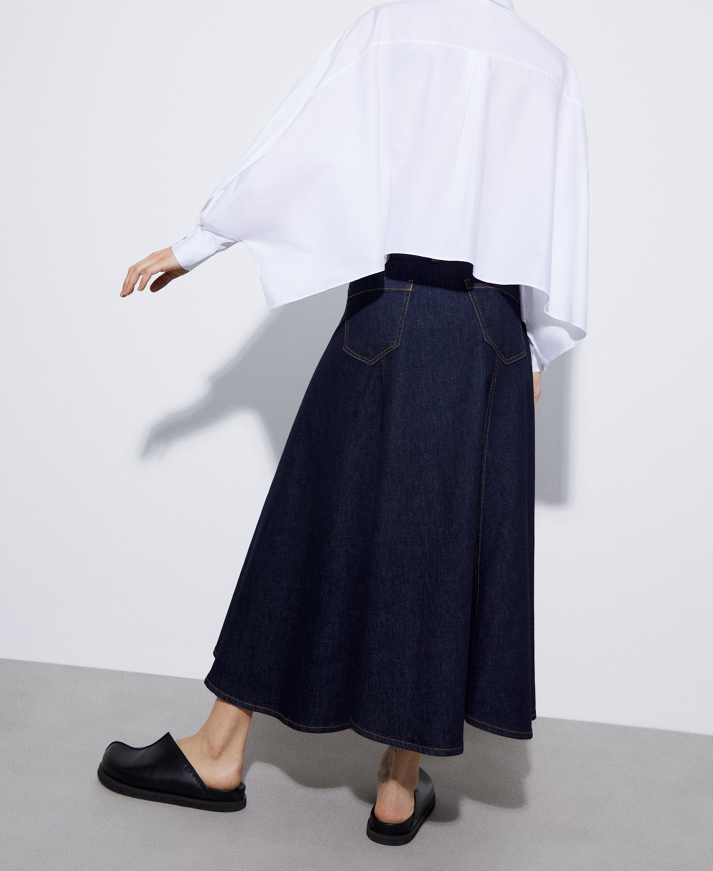 Wide sleeves cotton camisole image number 2