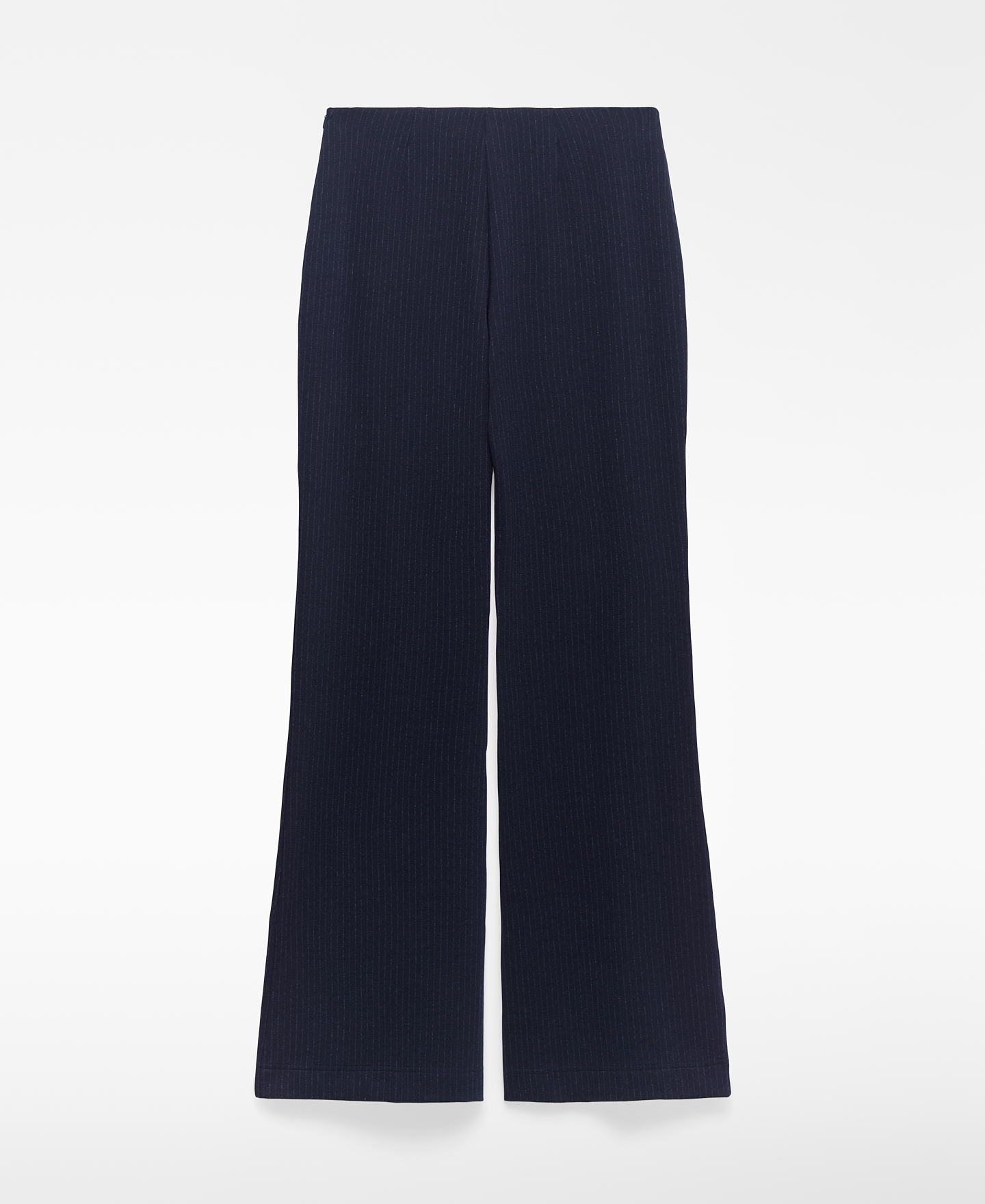 Calças largas às riscas para mulher image number 5