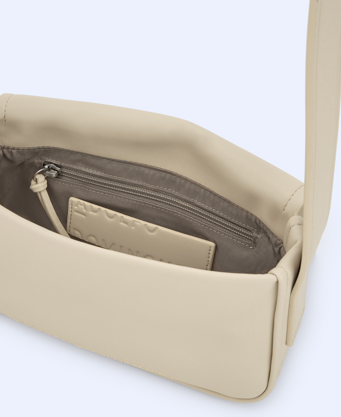 Smooth texture small shoulder bag image number 2