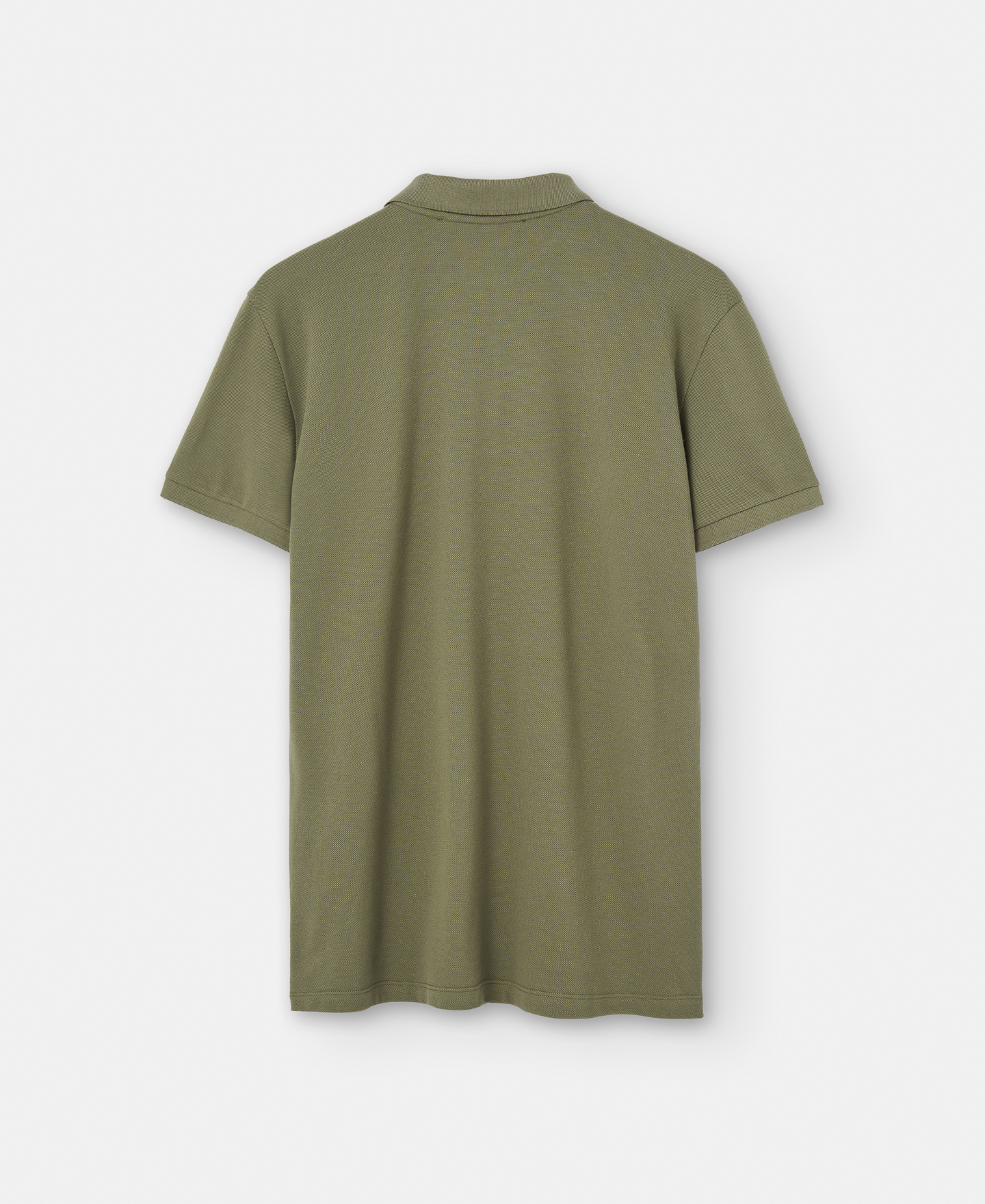 Cotton pique two button polo shirt image number 5