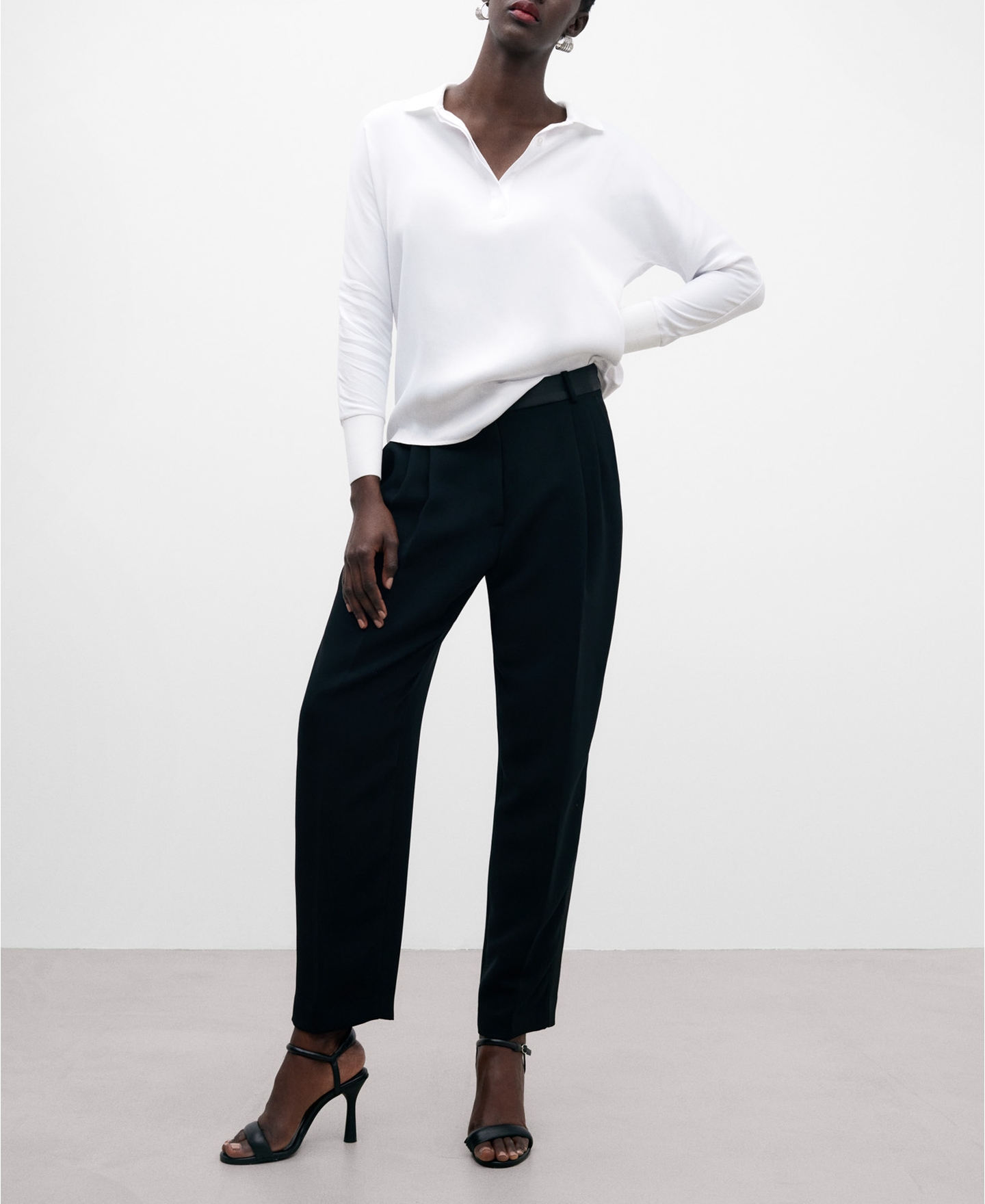 Viscose shirt for women image number 1