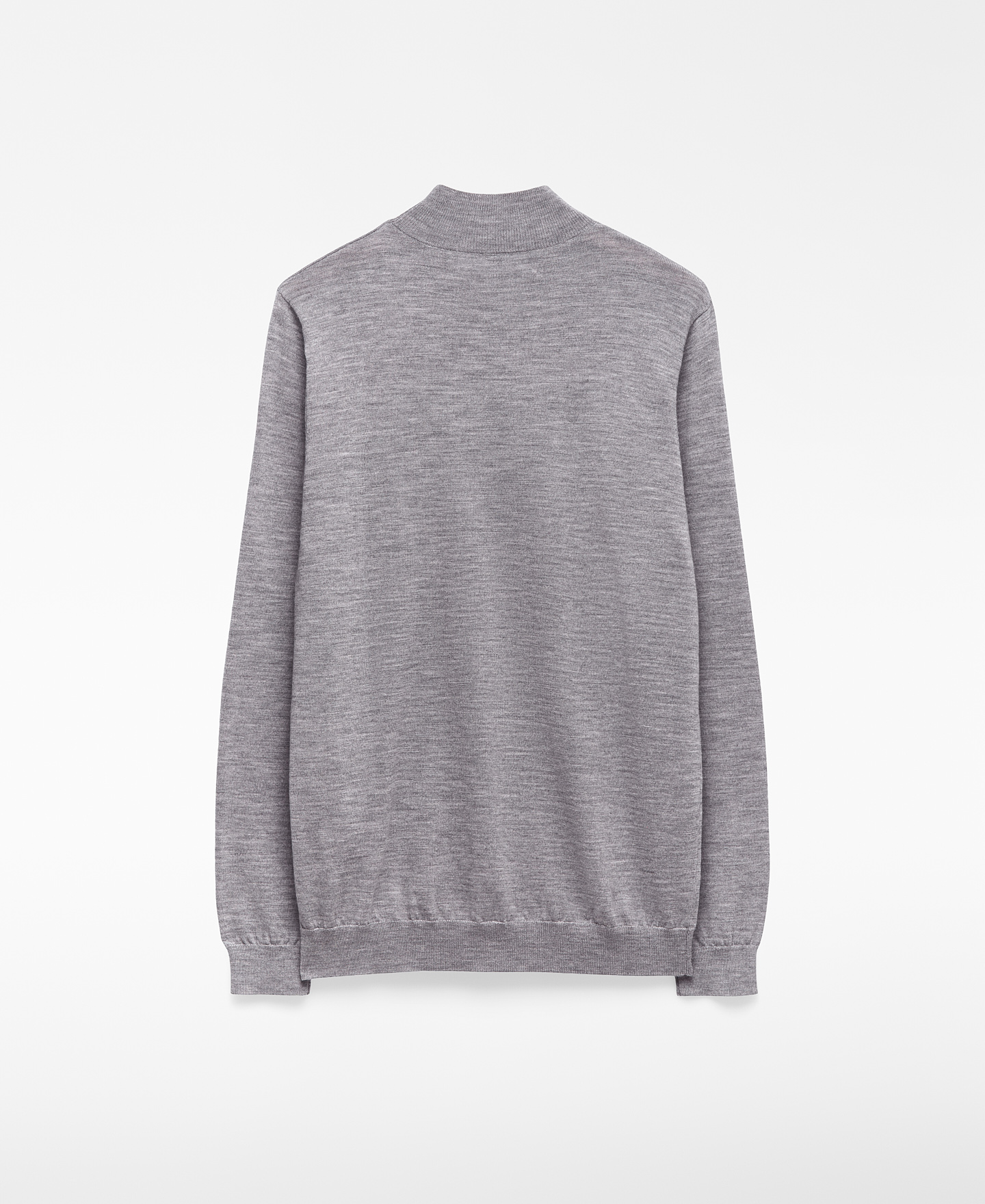 Merino wool perkins collar sweater man image number 5