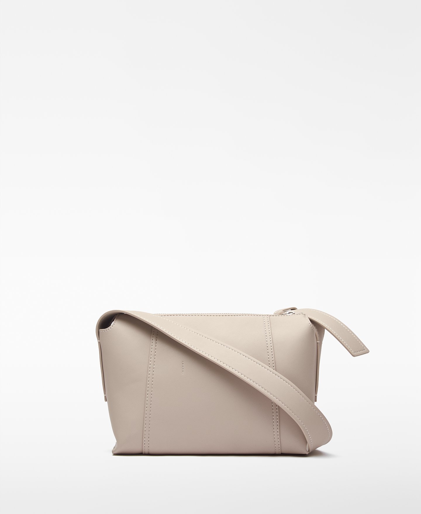 Leather-Non-Leather medium crossbody woman image number 1