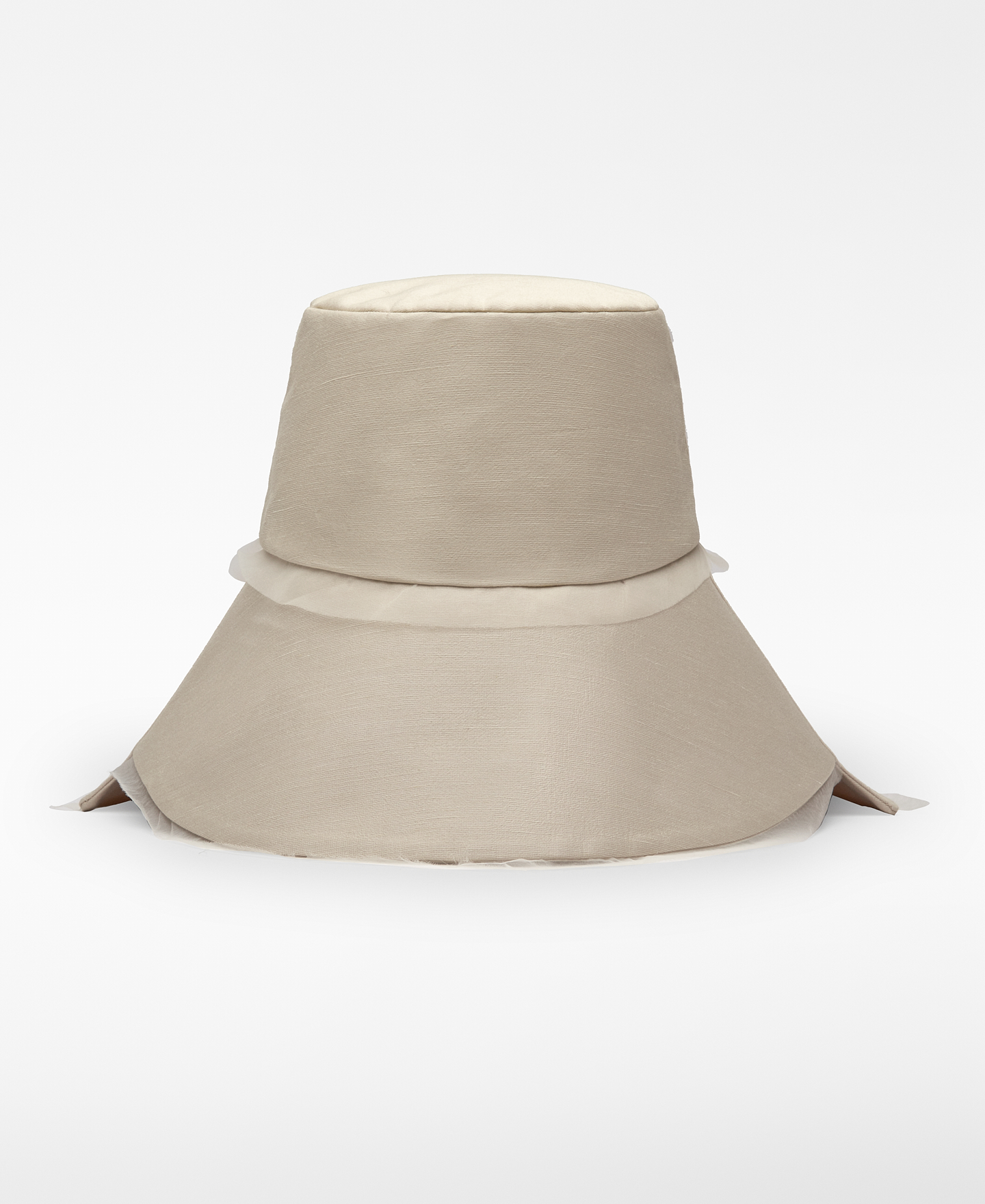 Sombrero combinado ala asimétrica mujer image number 0