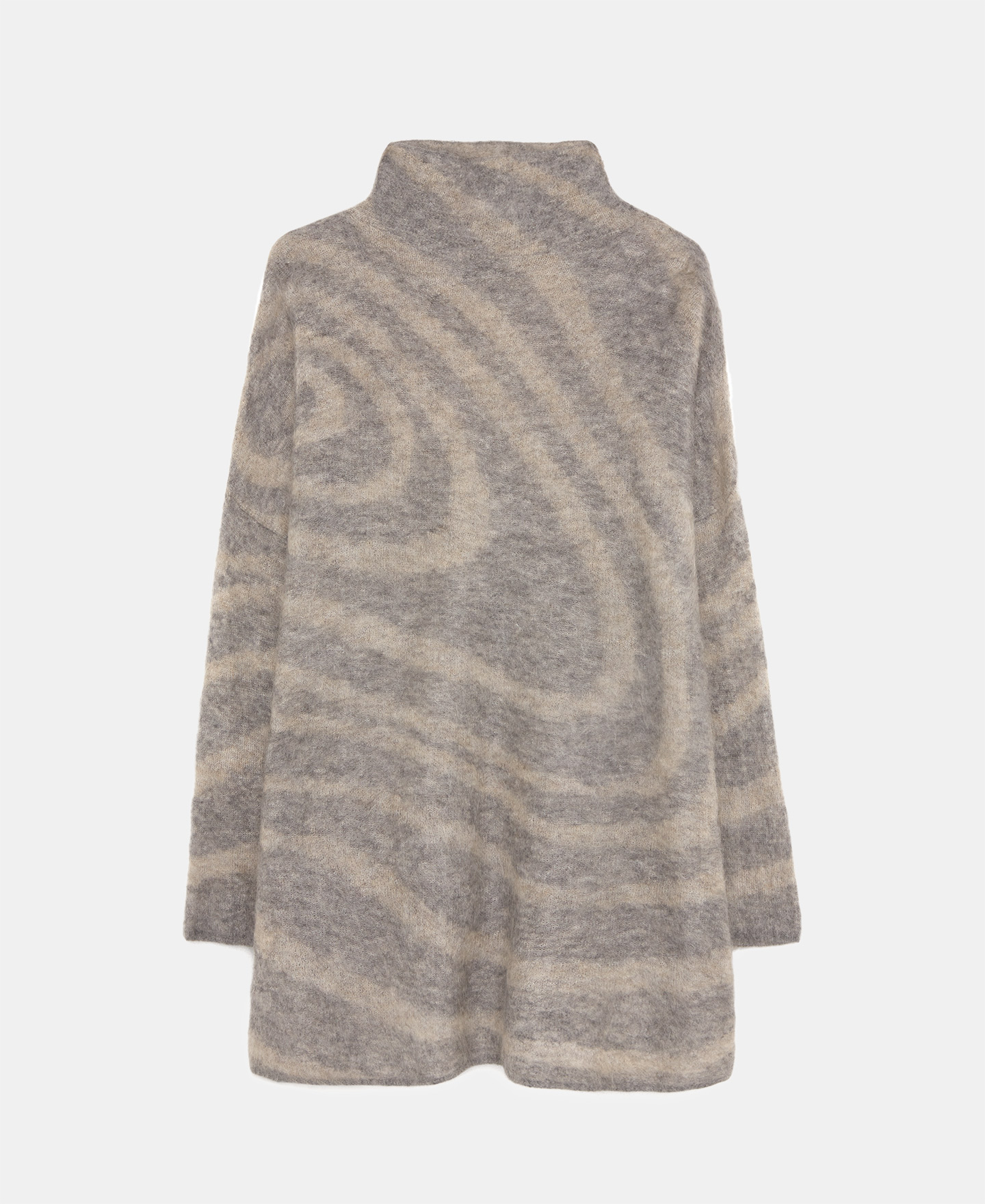 Jersey oversize estampado espiral image number 5