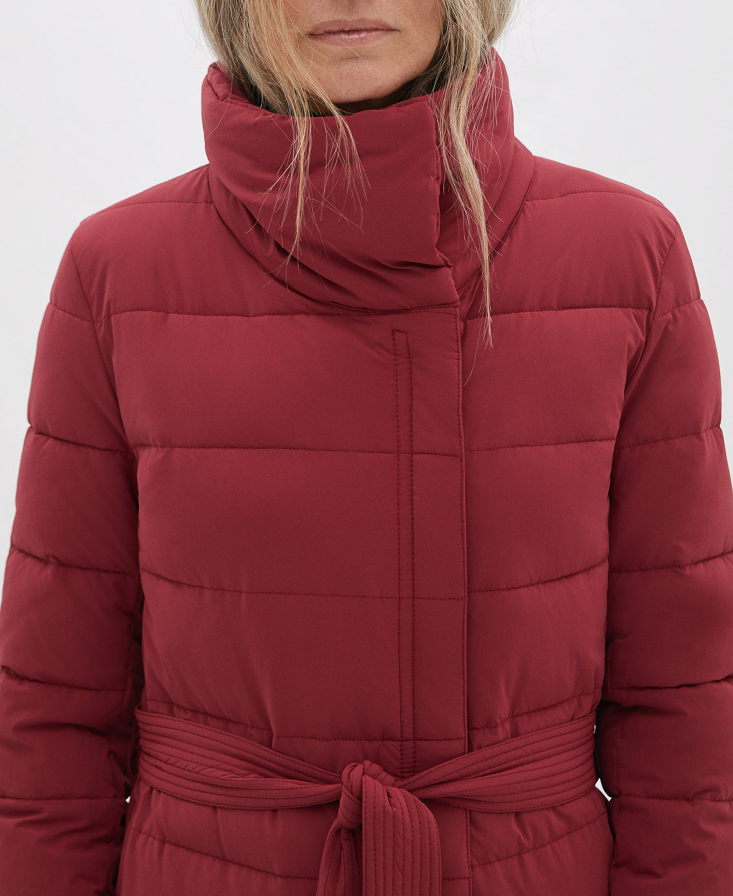 Nylon padded jacket image number 3