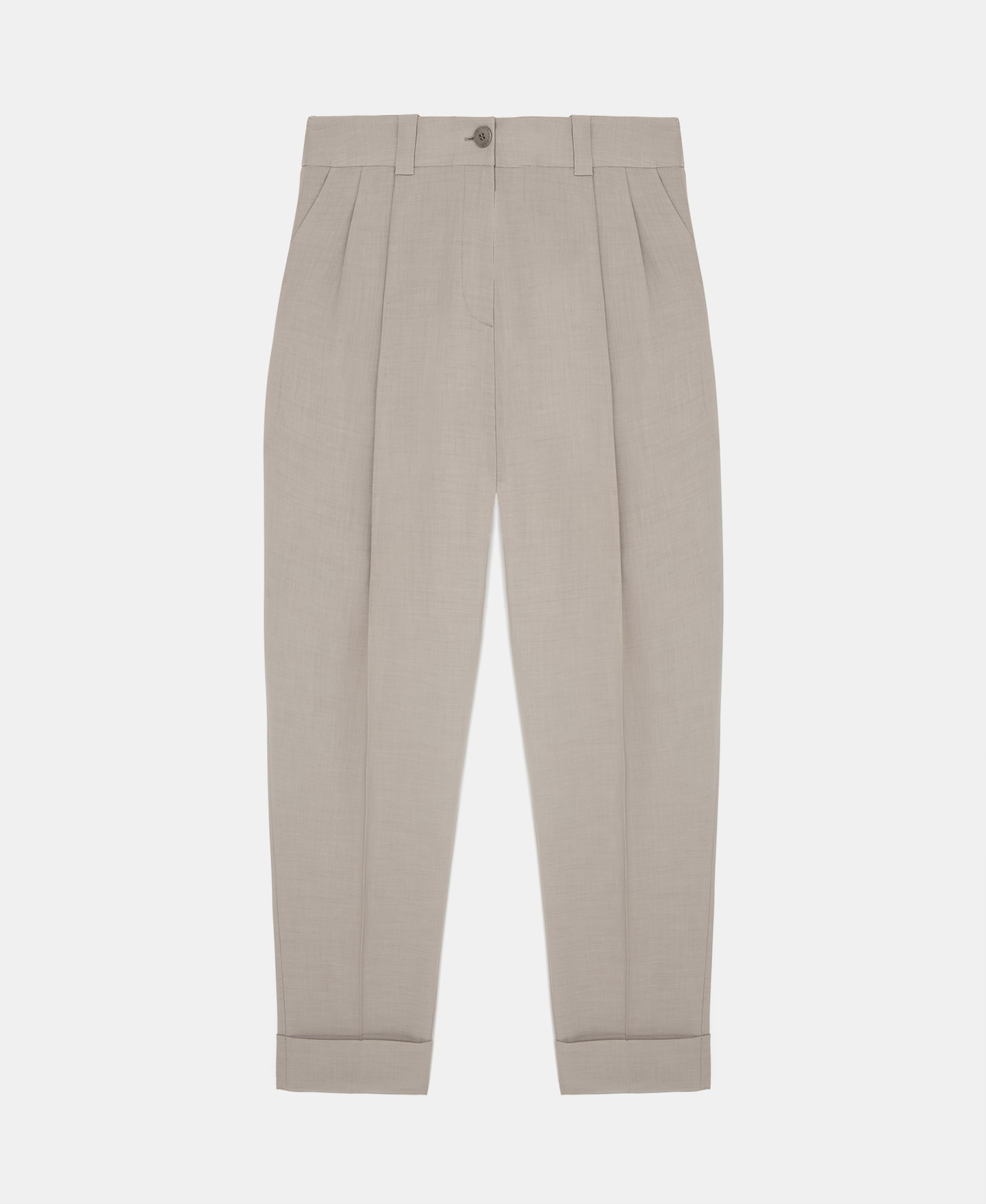 Pantalón pinzas silueta banana image number 4