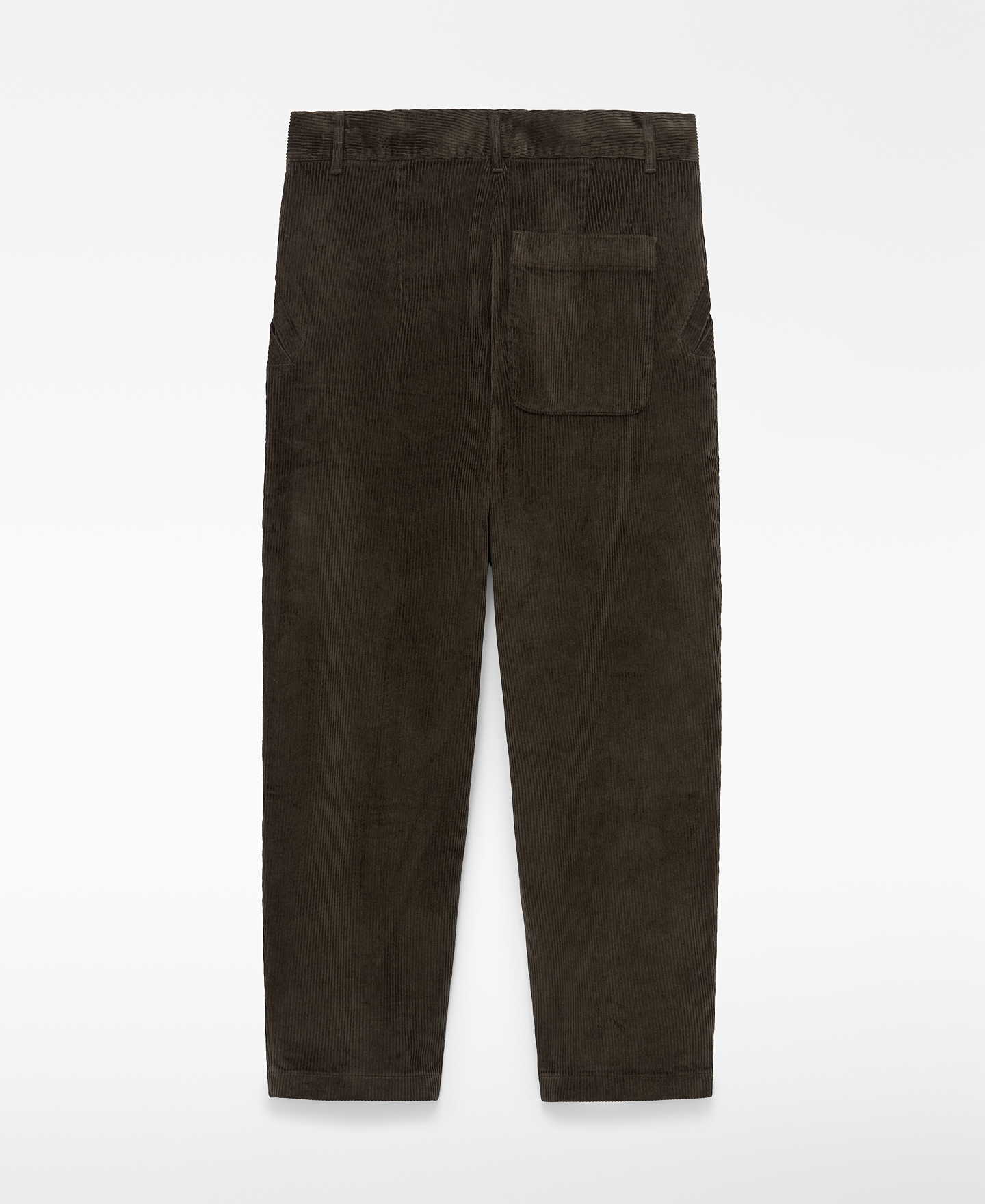 Carrot fit corduroy trousers image number 5