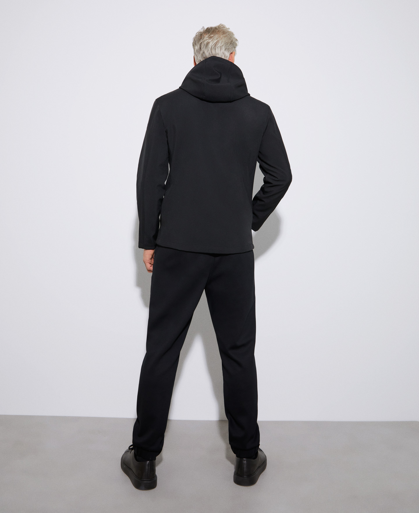 Hooded neoprene jacket image number 2