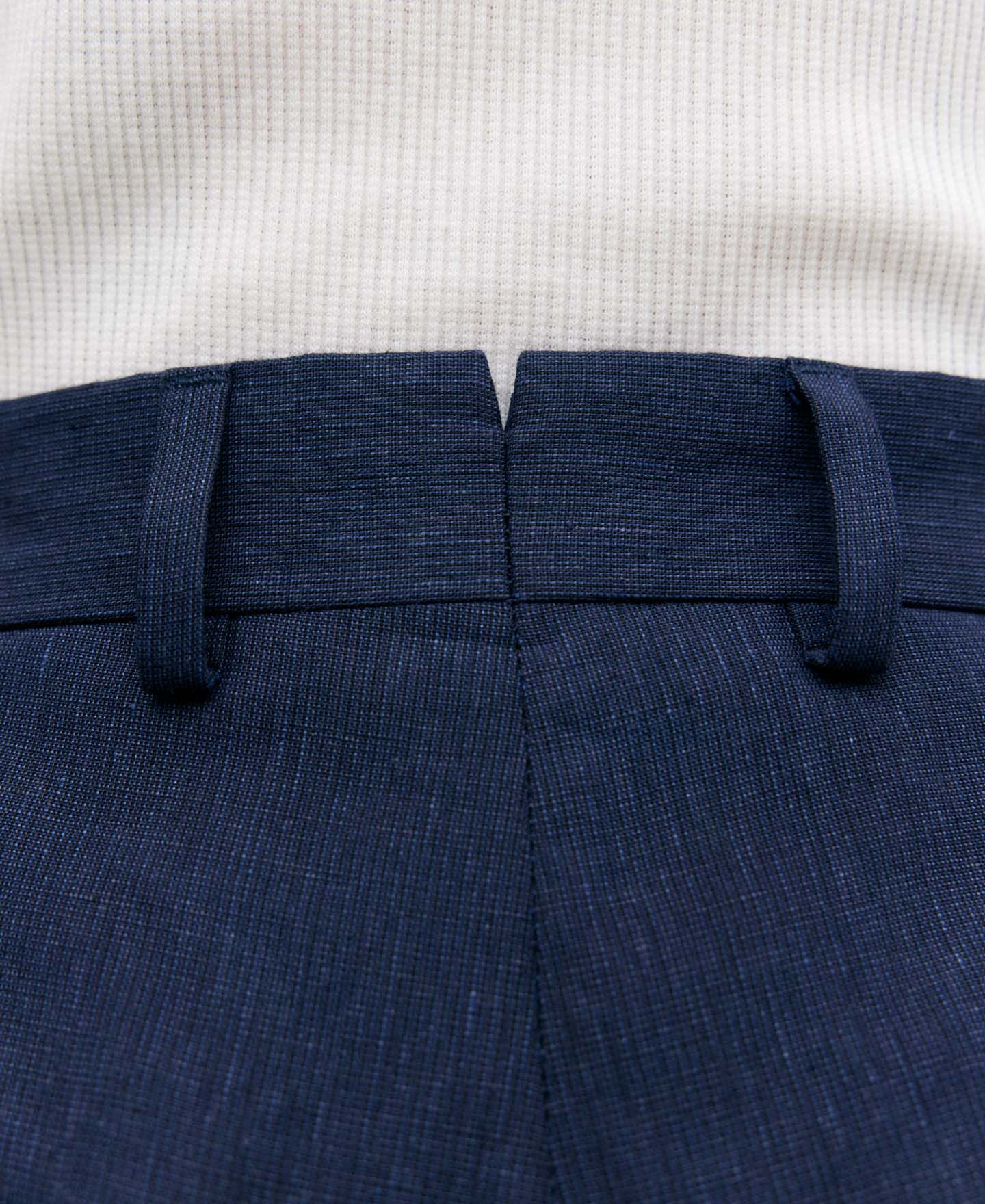 Linen and cotton tailored trousers image number 3