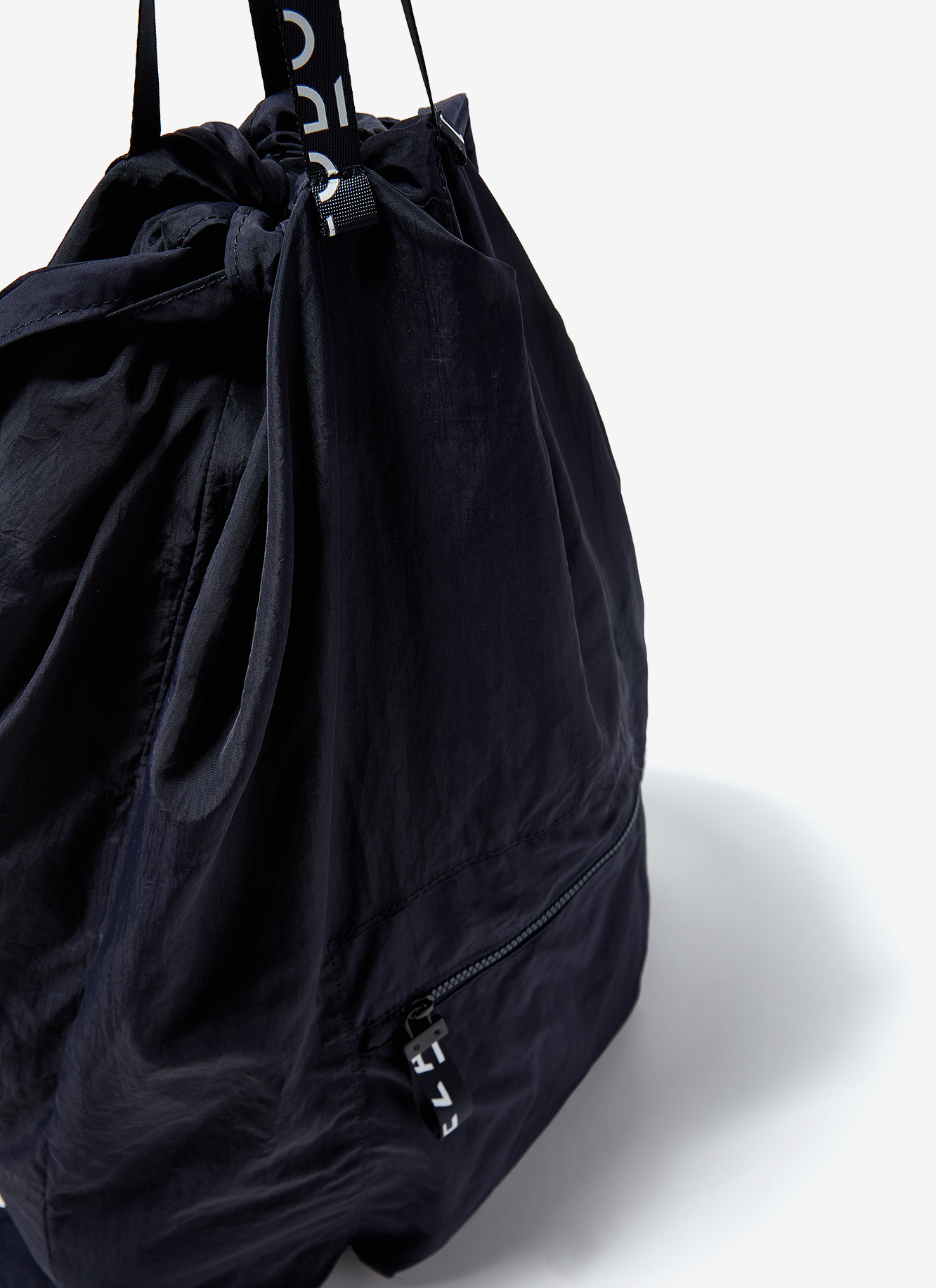 Nylon backpack with logoed handles image number 3