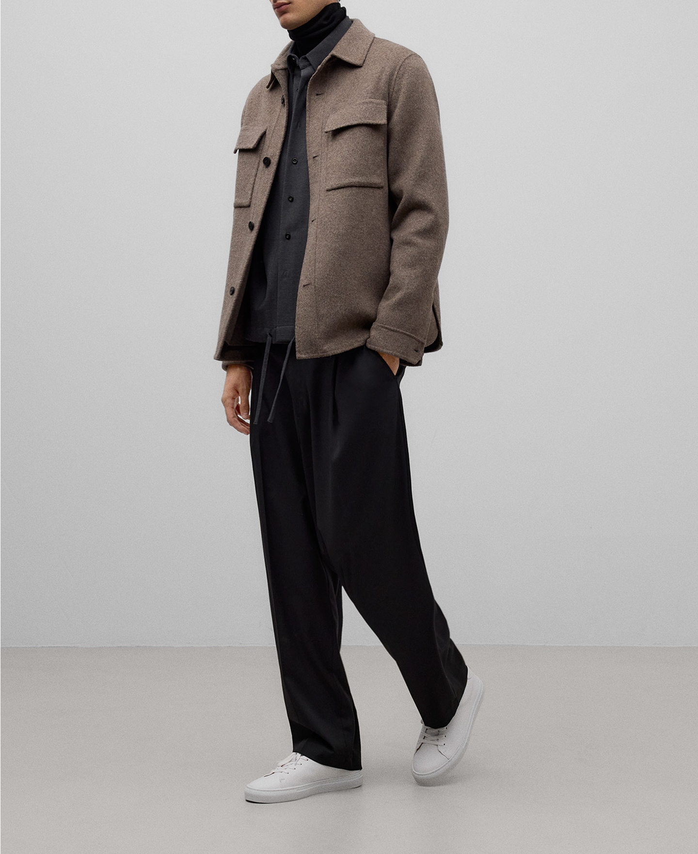 Responsible leather sneaker man image number 3