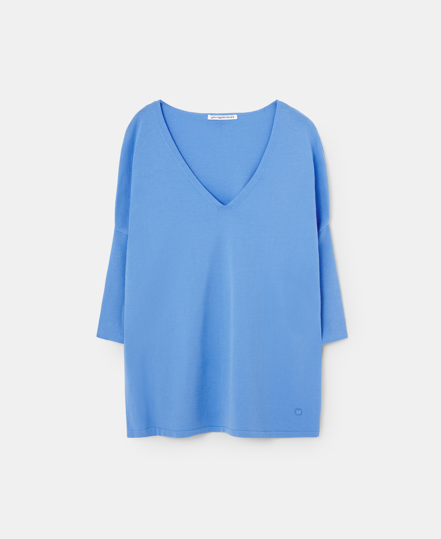 Jersey viscosa cuello pico image number 4