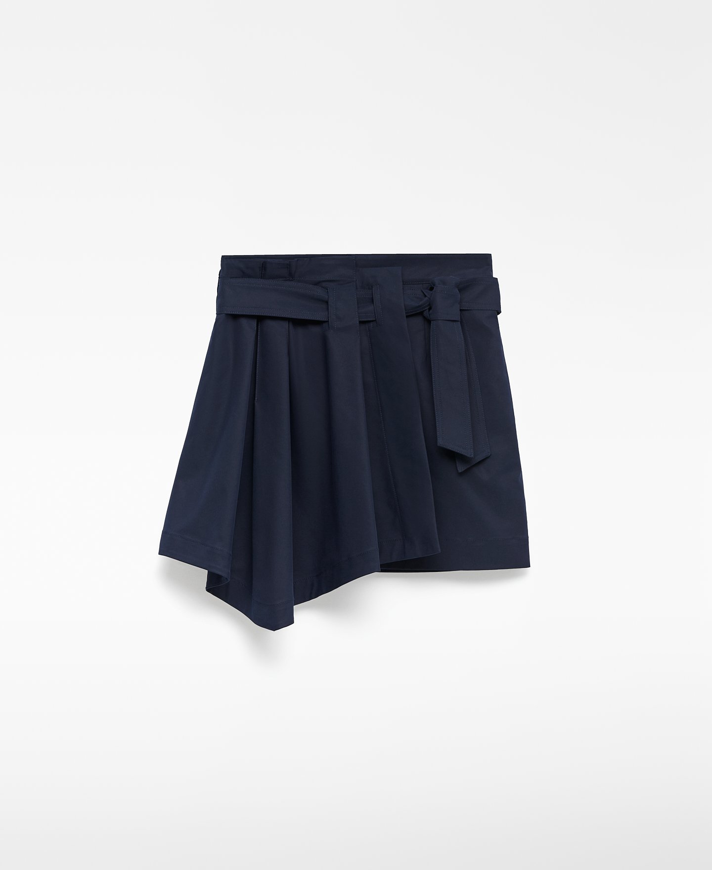 Draped mini skirt woman image number 5