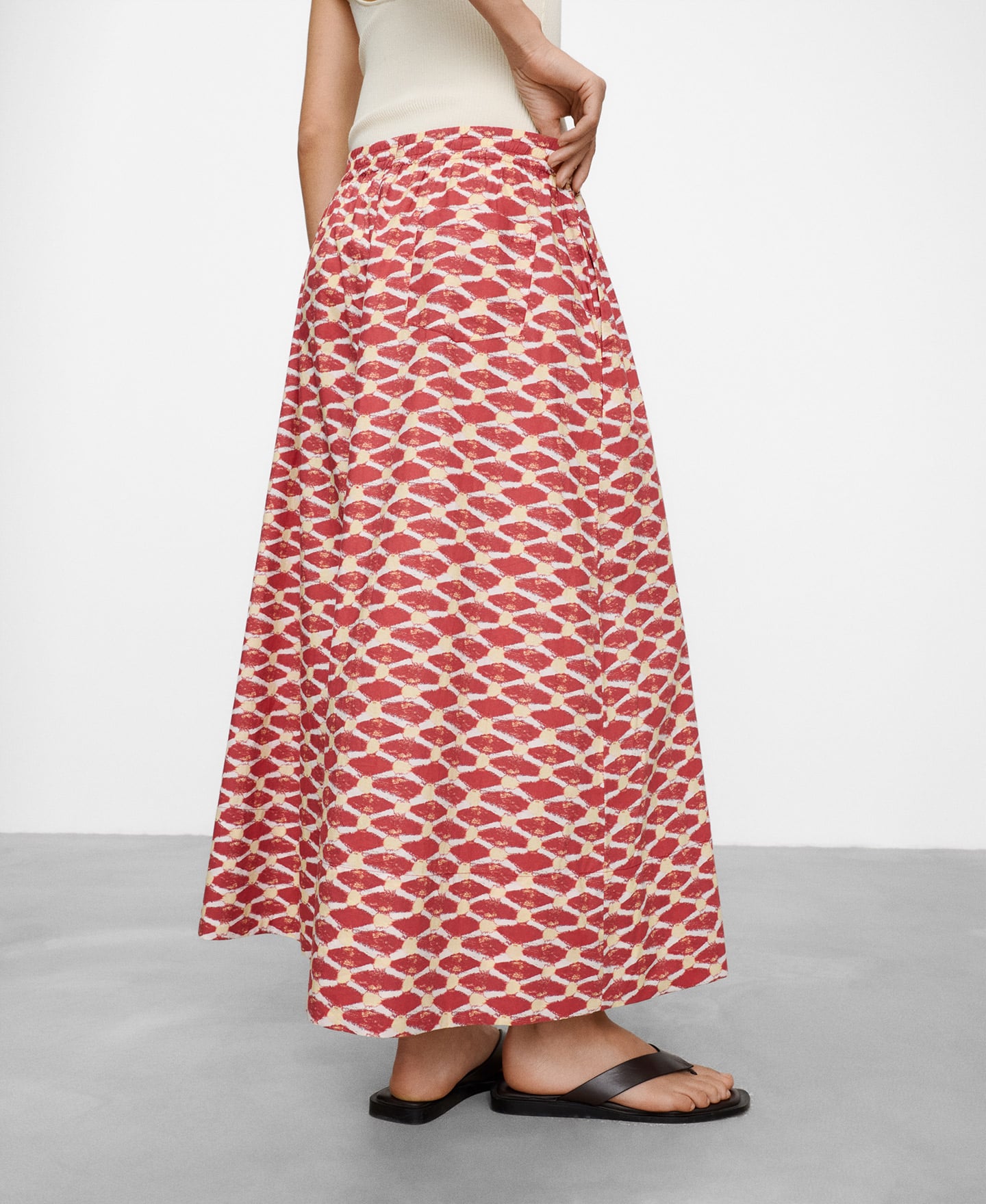 Pantal&oacute;n culotte estampado algod&oacute;n image number 3