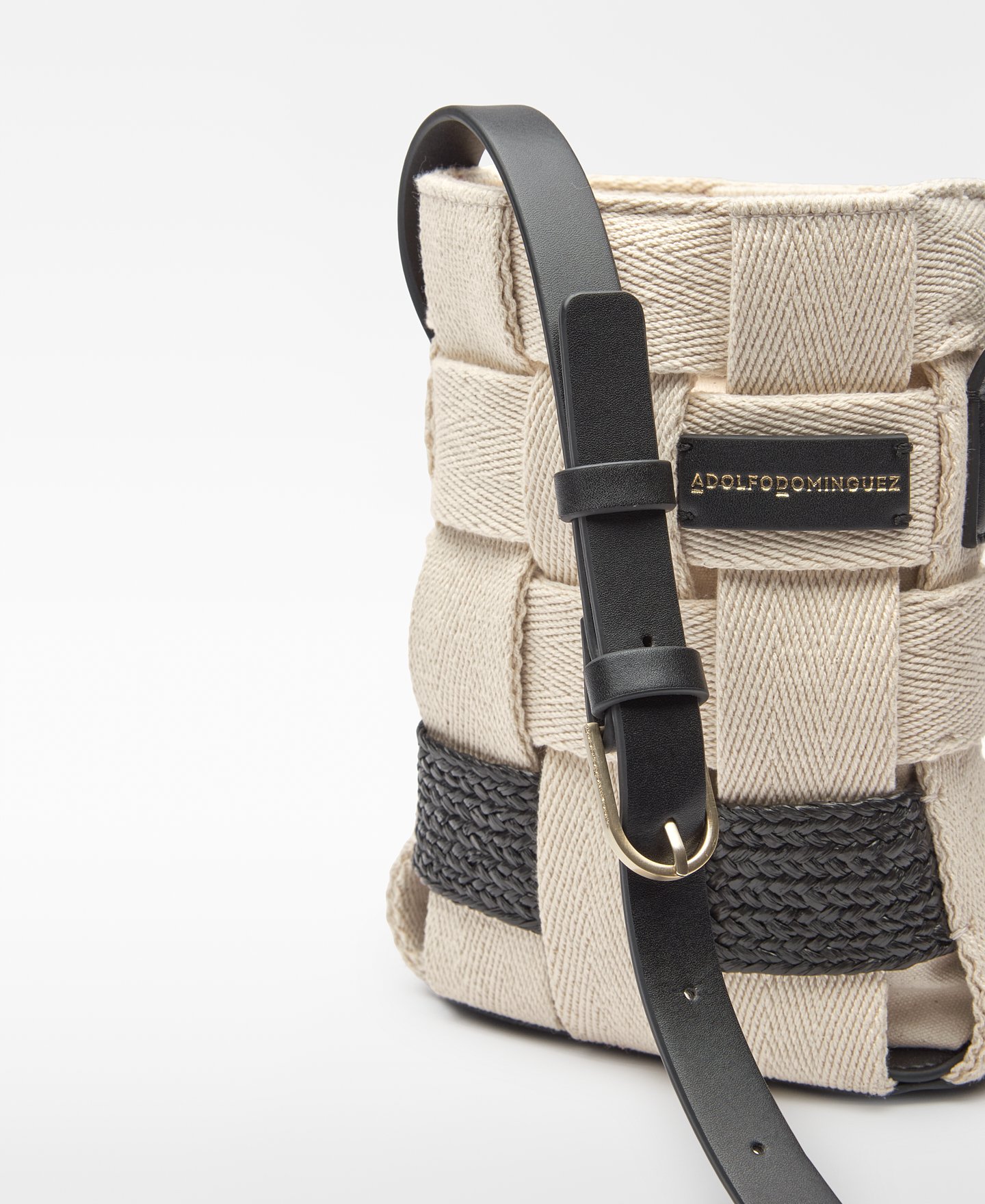 Petit sac &agrave; bandouli&egrave;re Horizonte en coton image number 3