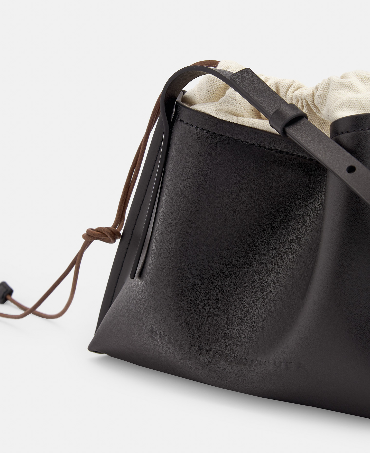 Rectangular leather bag image number 3