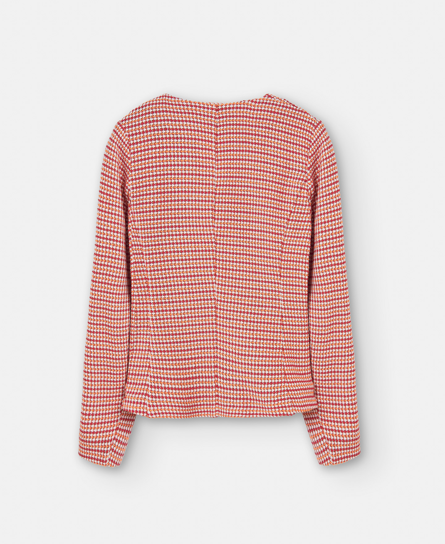 Nylon and cotton button down jacket image number 5