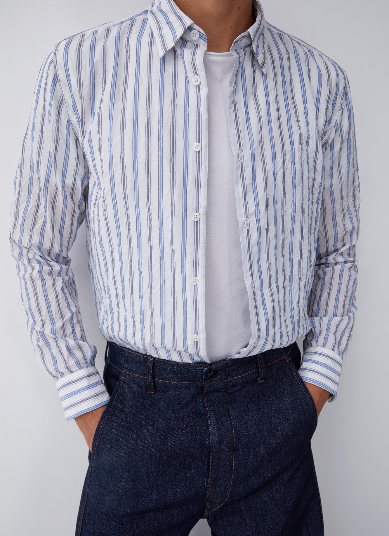 Multi striped shirt image number 5