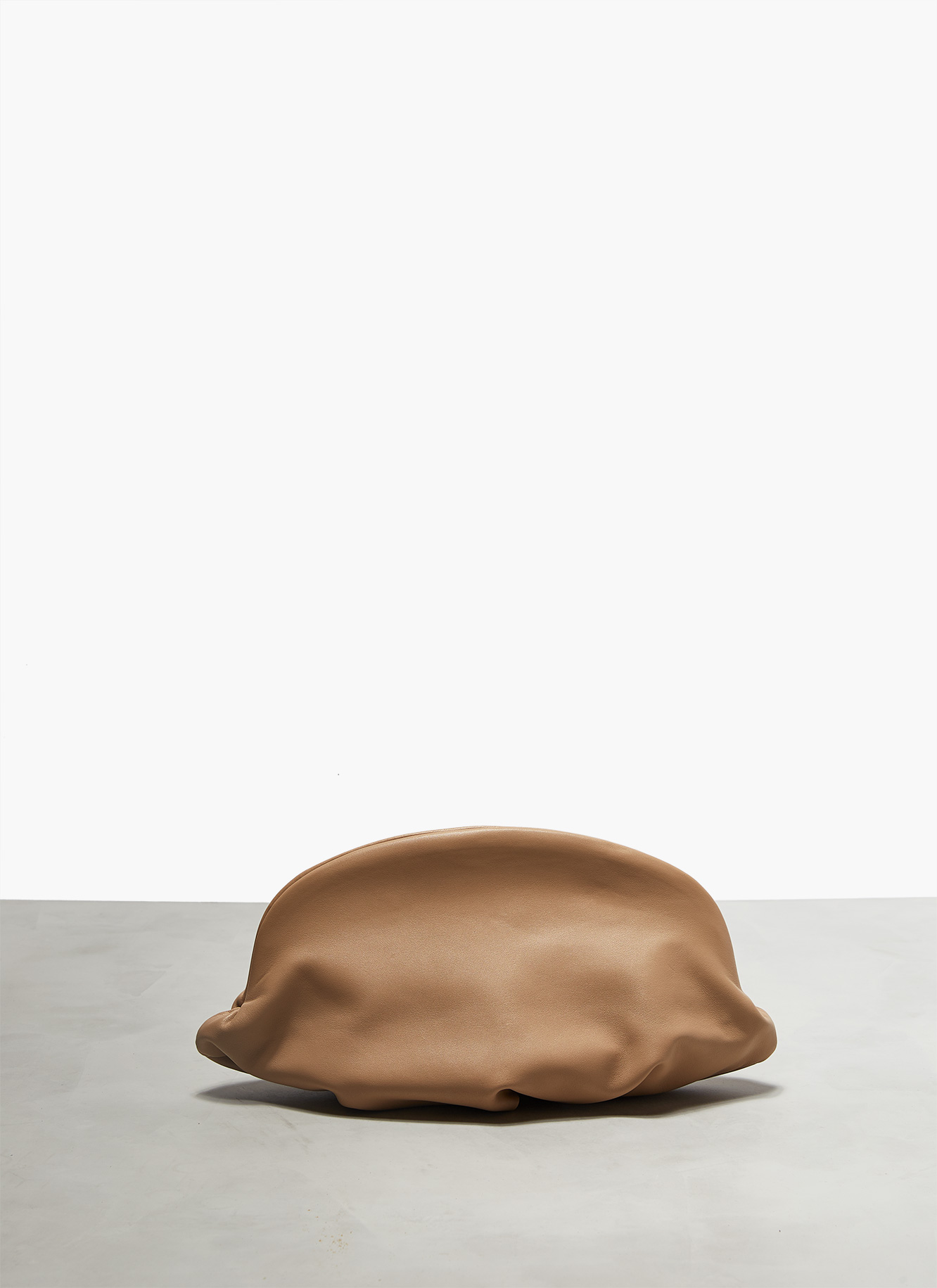 Nappa leather clutch image number 3