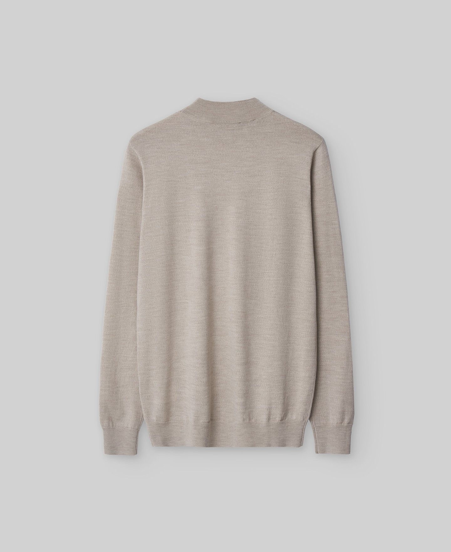 Merino wool perkins collar sweater man image number 5