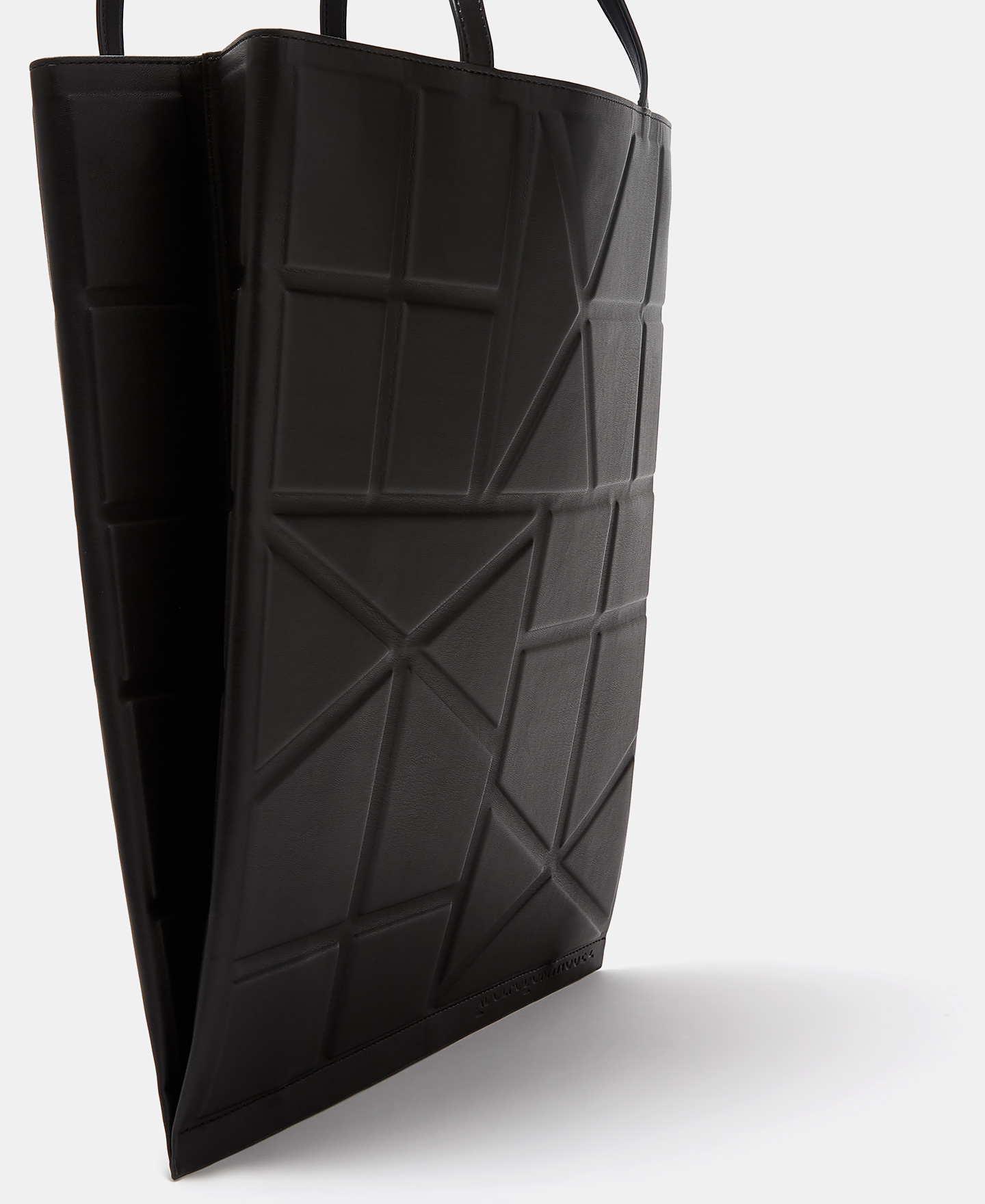 Mini crossbody bag with geometric lines image number 1