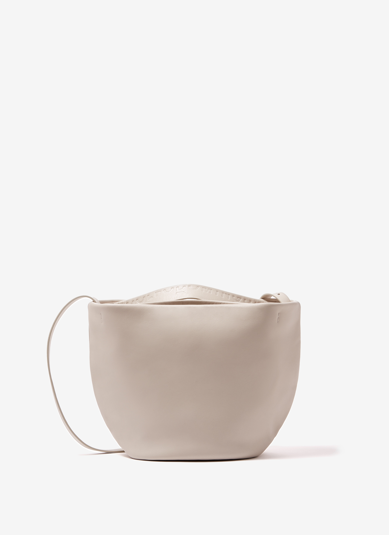 Small soft leather Lúa tote bag image number 0
