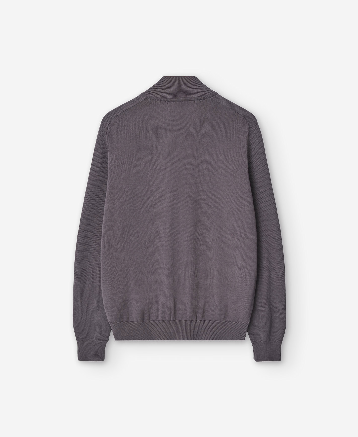 Cotton turtleneck cardigan for men image number 5