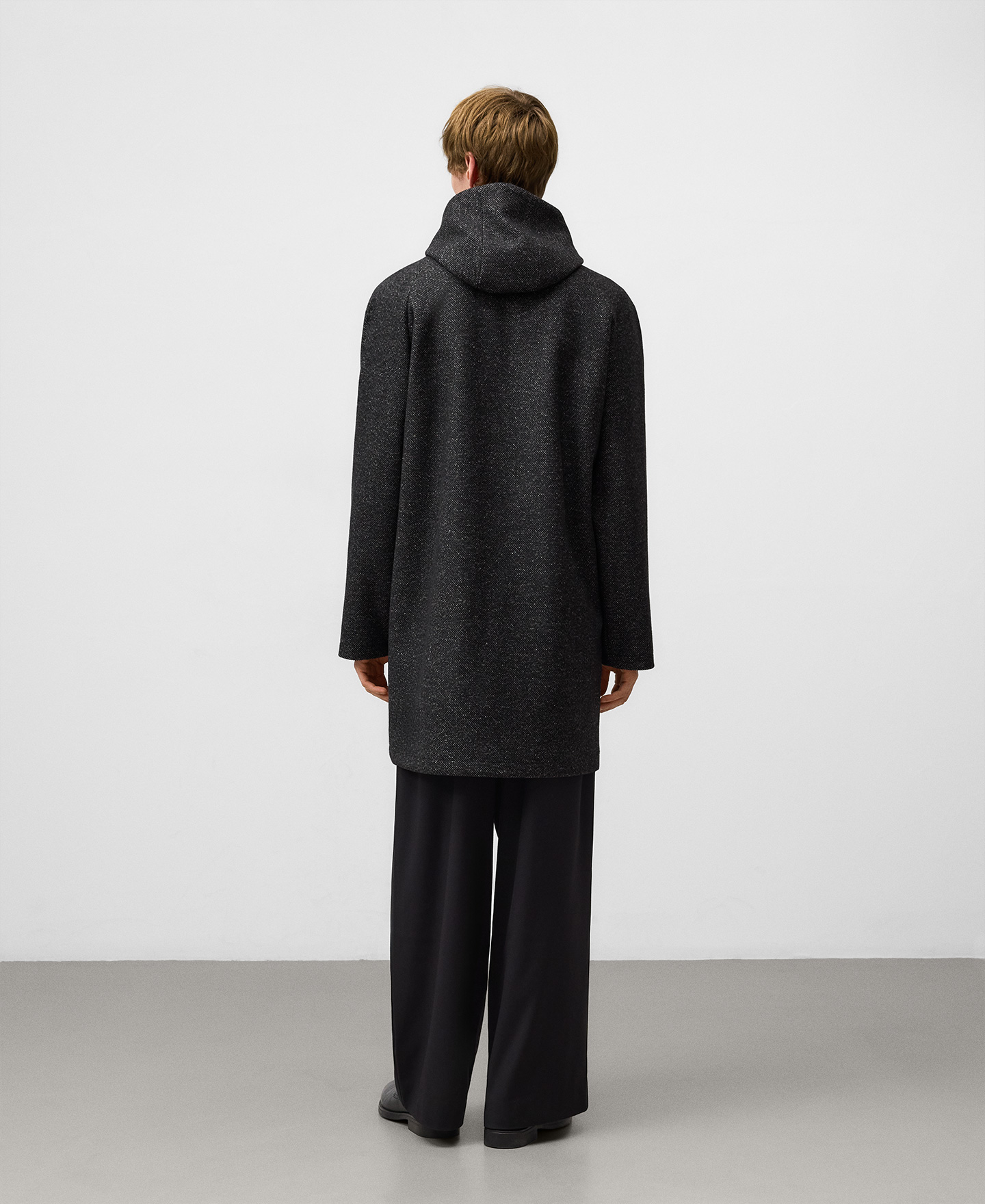 フード付きストラクチャーコート image number 2