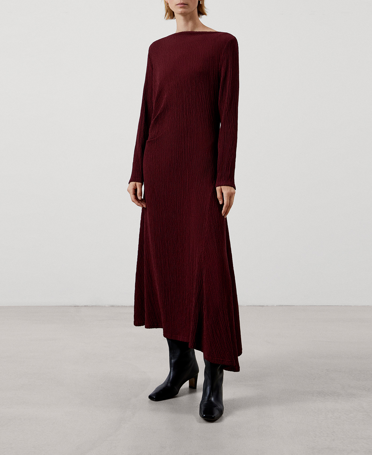 Dolman sleeve long dress image number 0