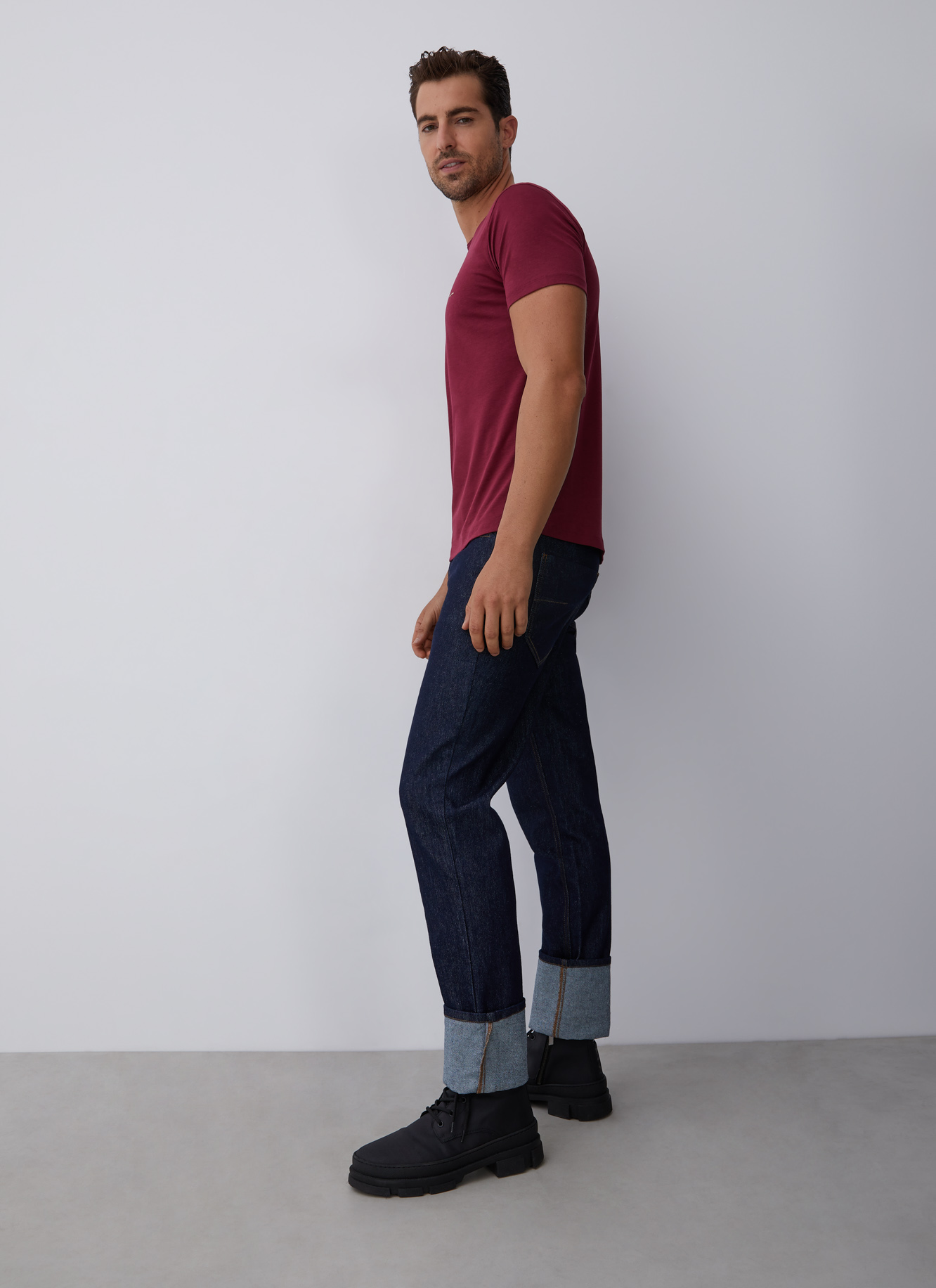 Lyocell and cotton t-shirt image number 4